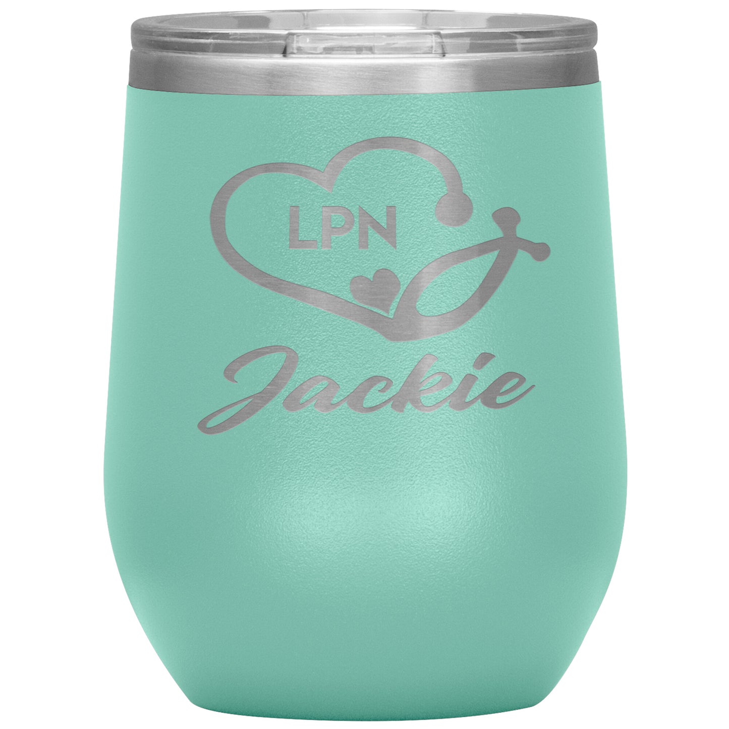 LPN Nurse Name Tumbler