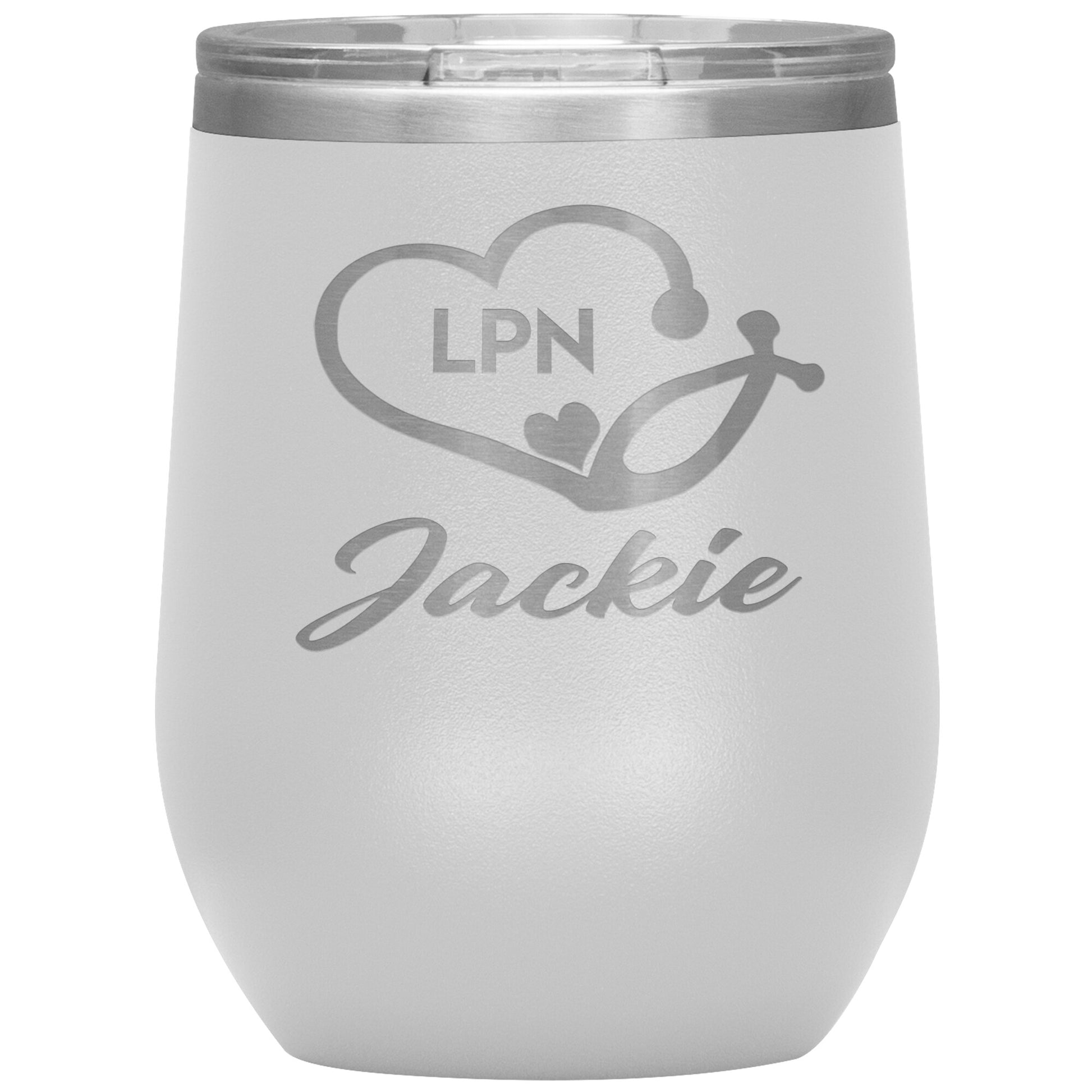 LPN Nurse Name Tumbler