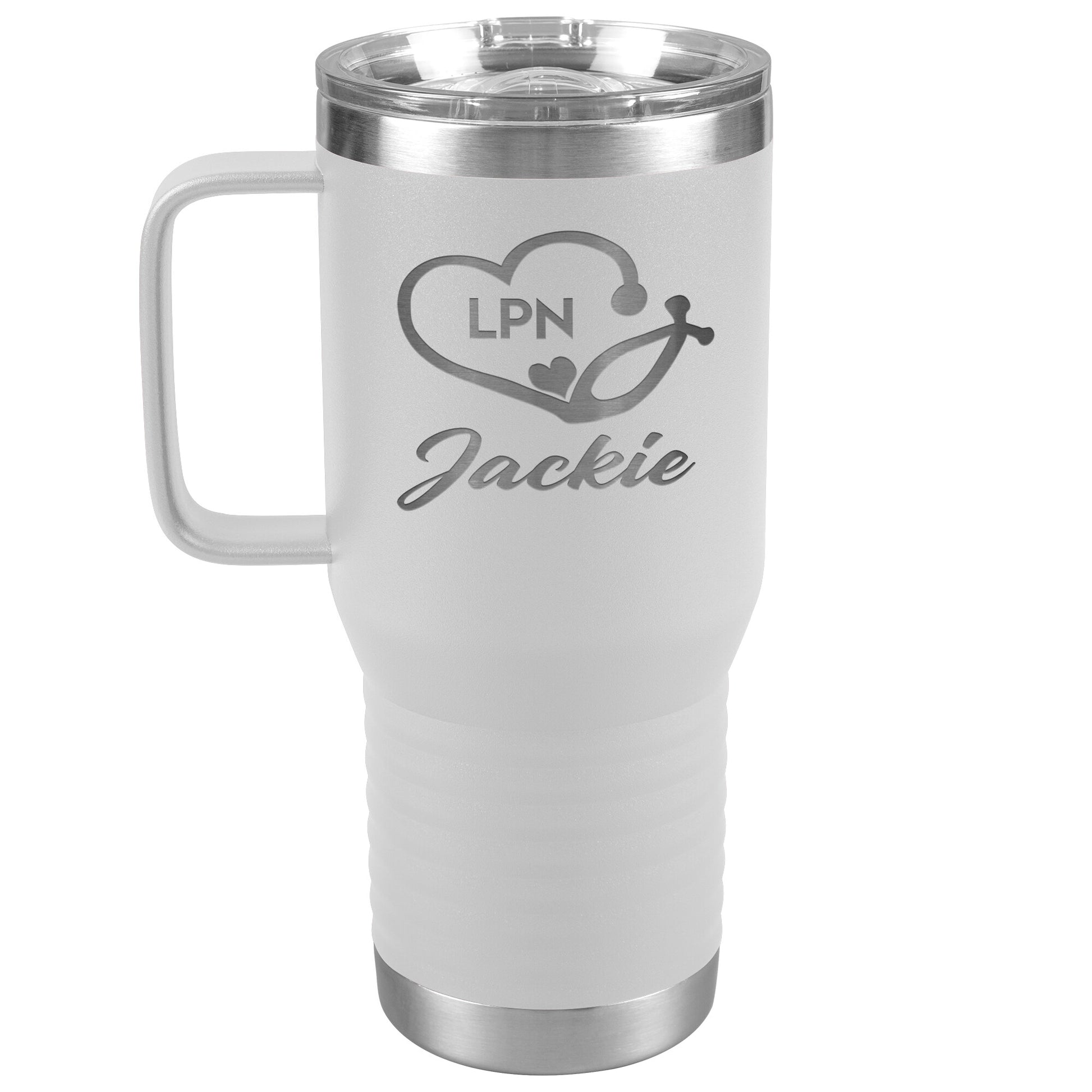 LPN Nurse Name Tumbler