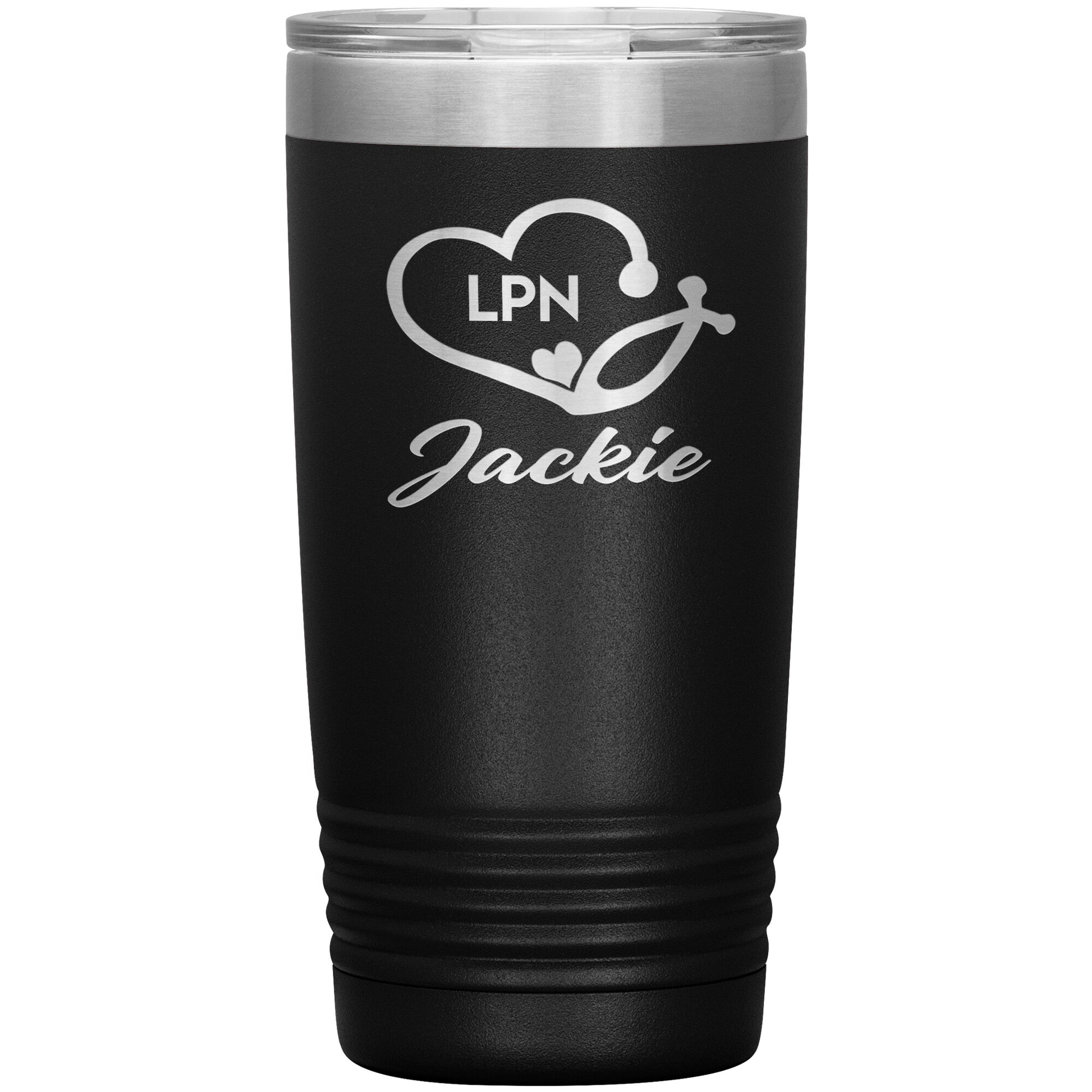 LPN Nurse Name Tumbler