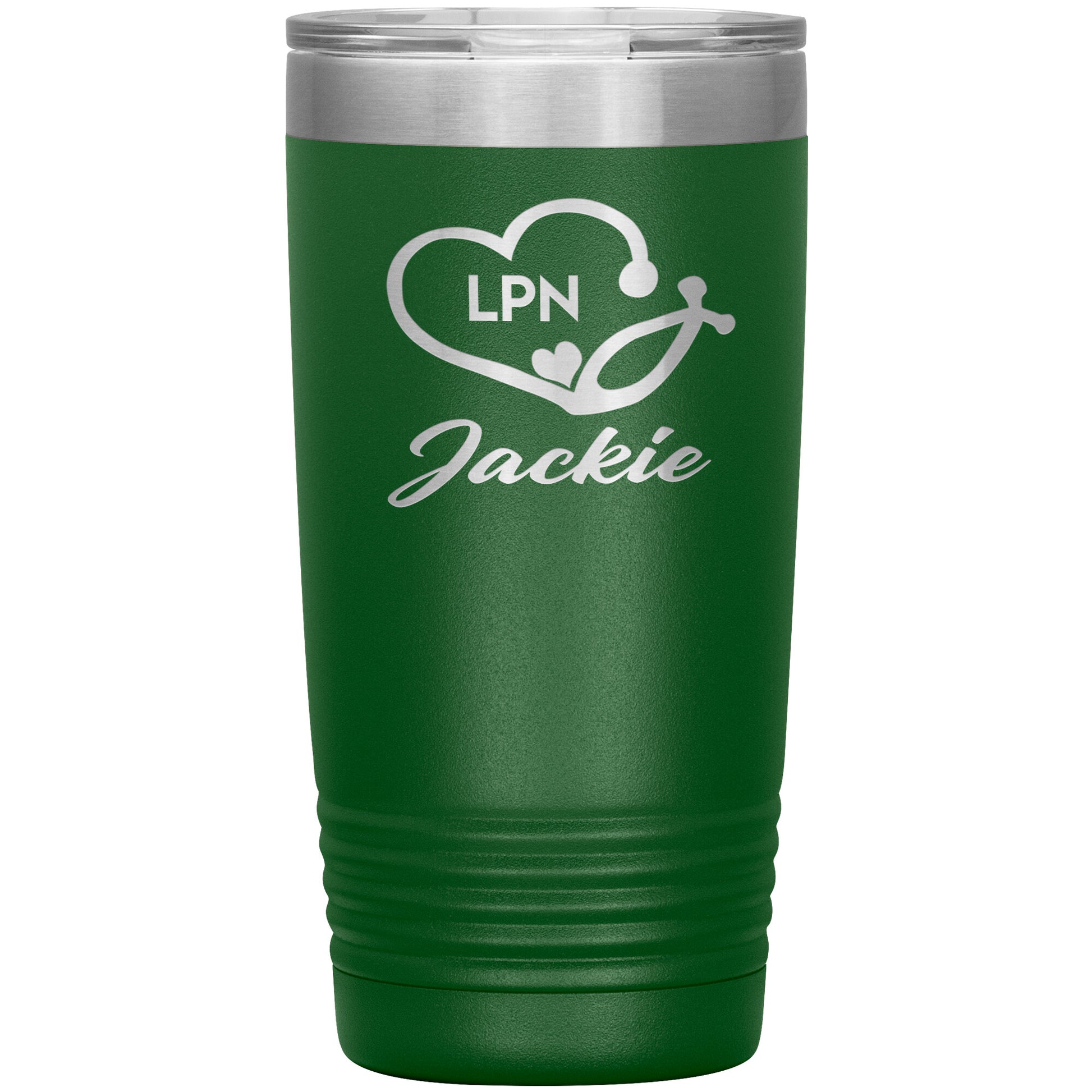 LPN Nurse Name Tumbler