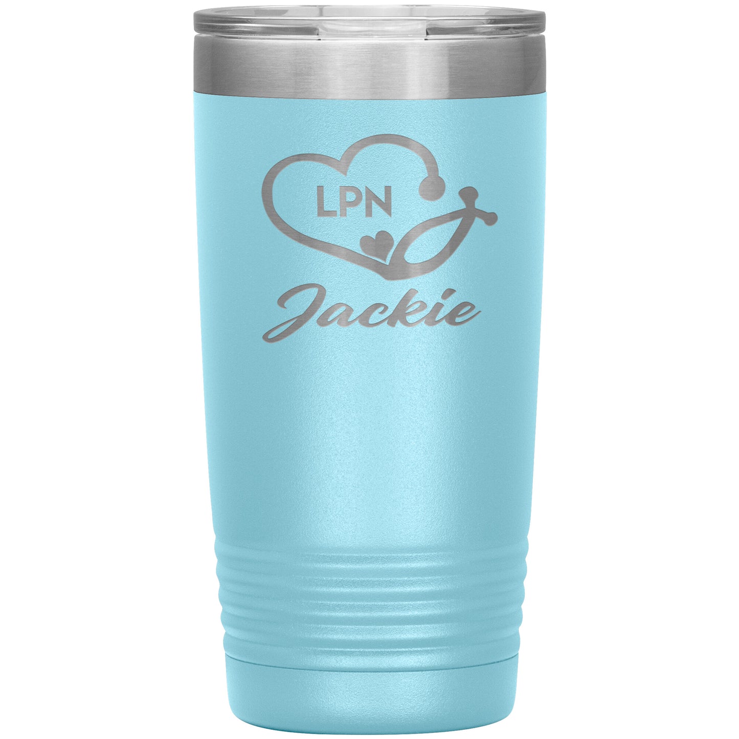 LPN Nurse Name Tumbler