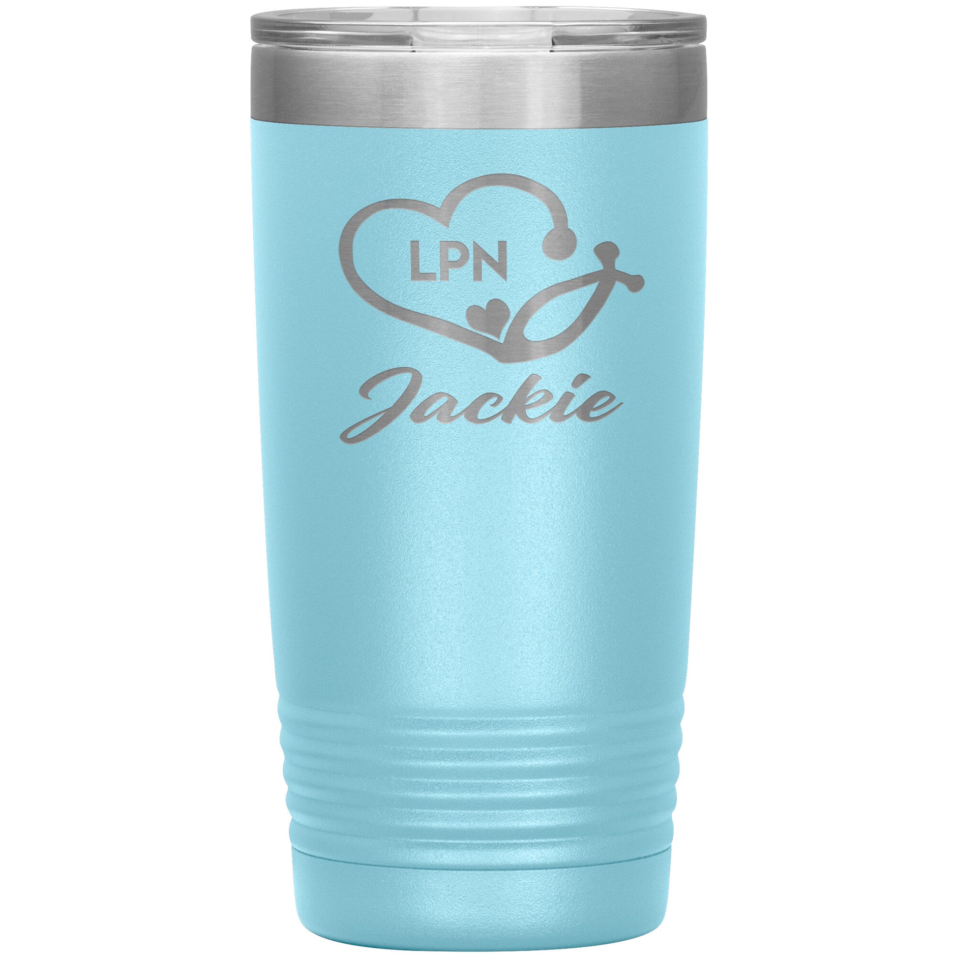 LPN Nurse Name Tumbler