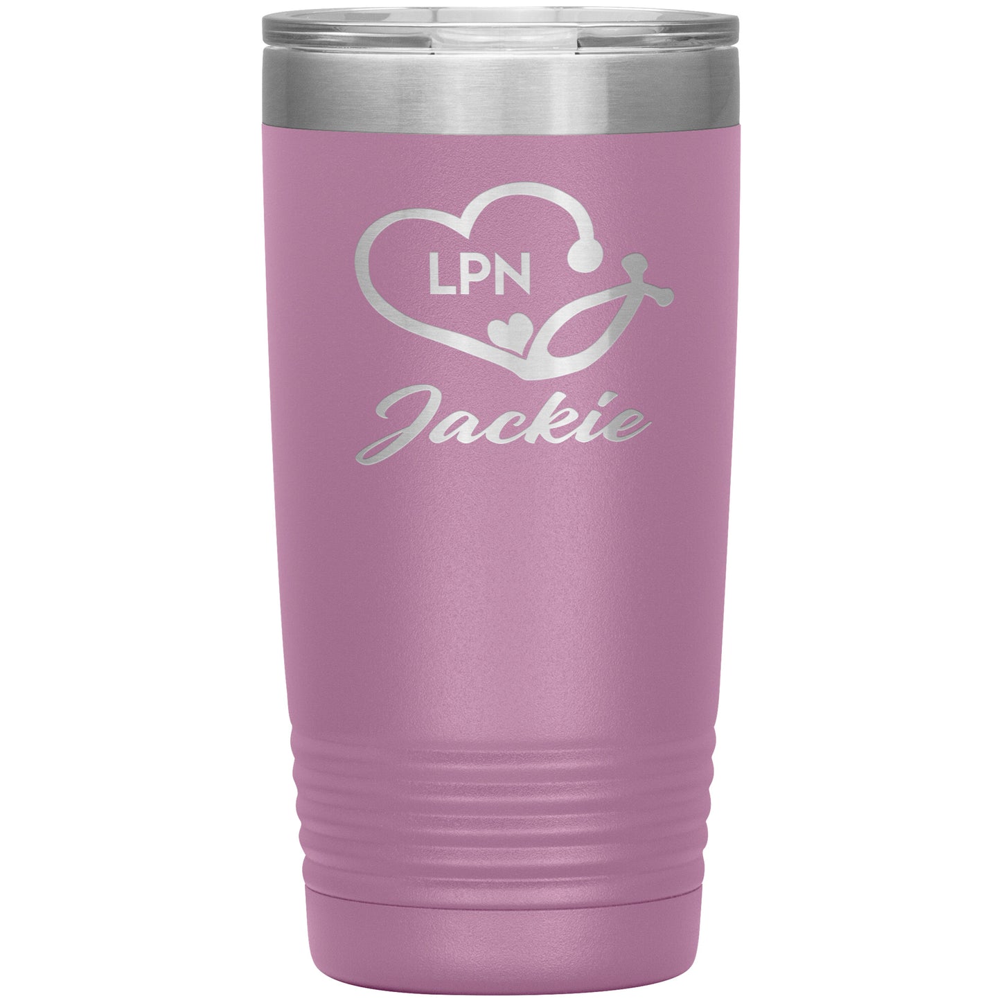 LPN Nurse Name Tumbler