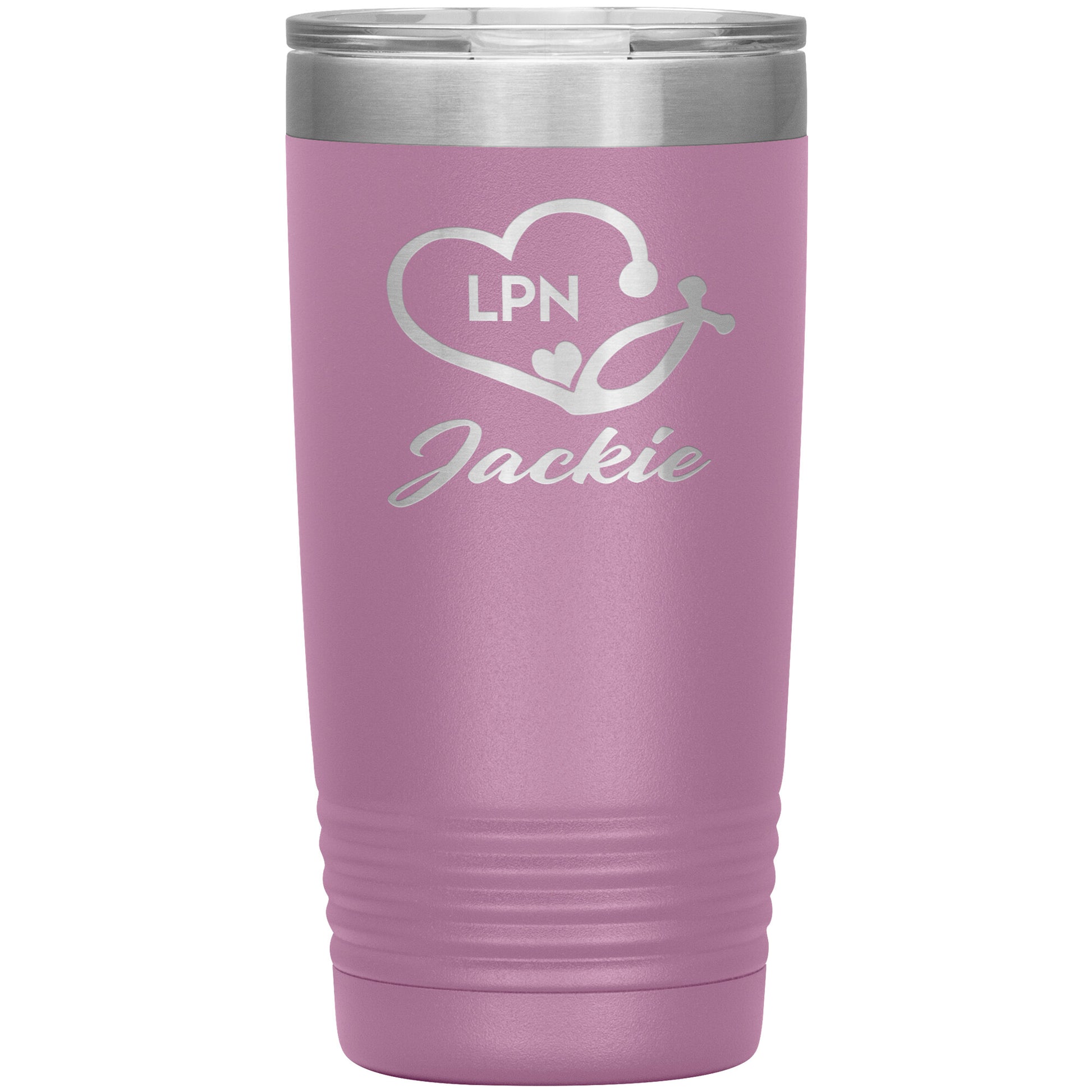 LPN Nurse Name Tumbler