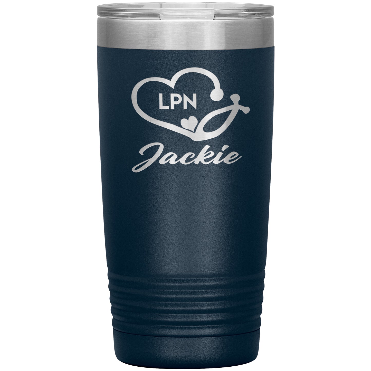 LPN Nurse Name Tumbler