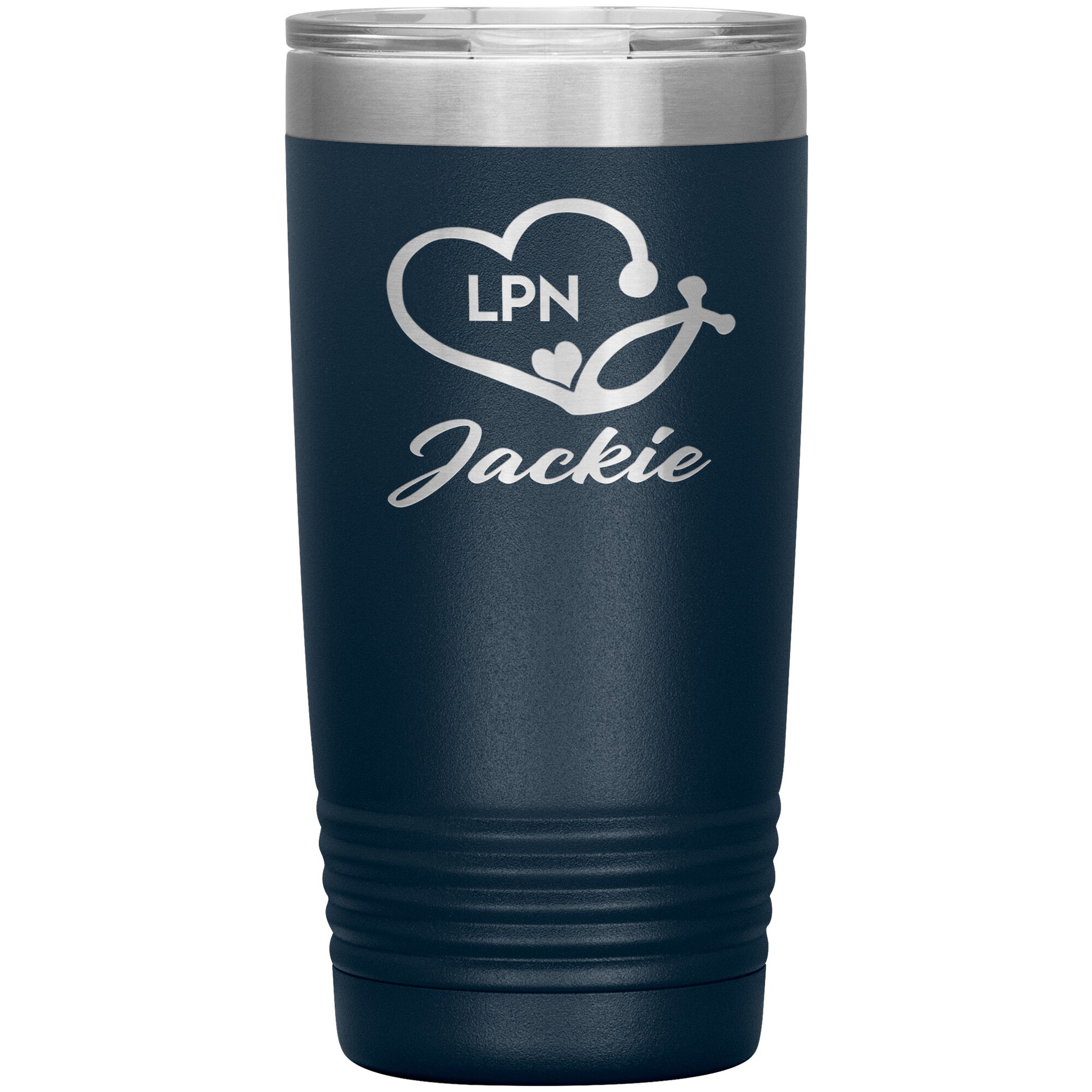 LPN Nurse Name Tumbler