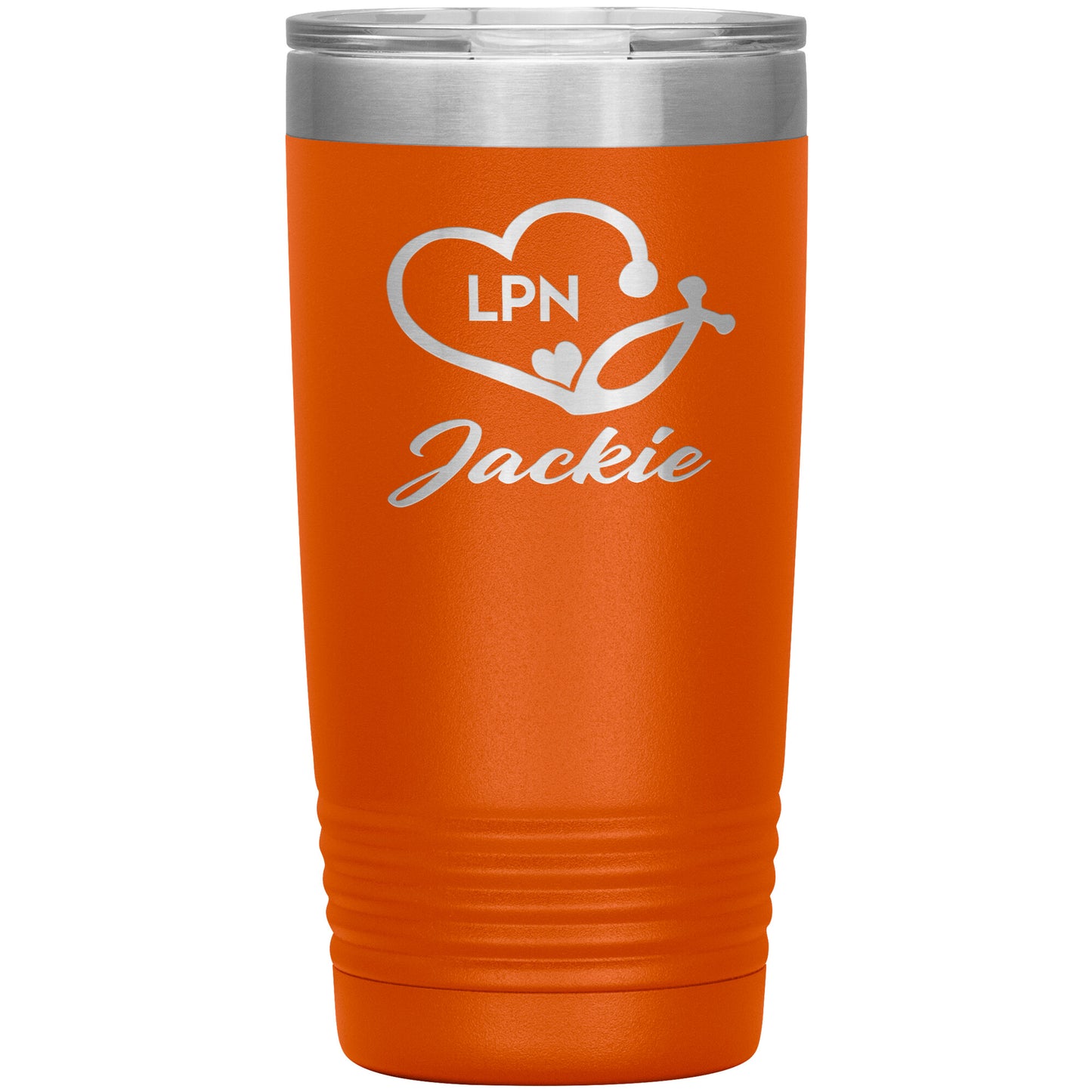 LPN Nurse Name Tumbler