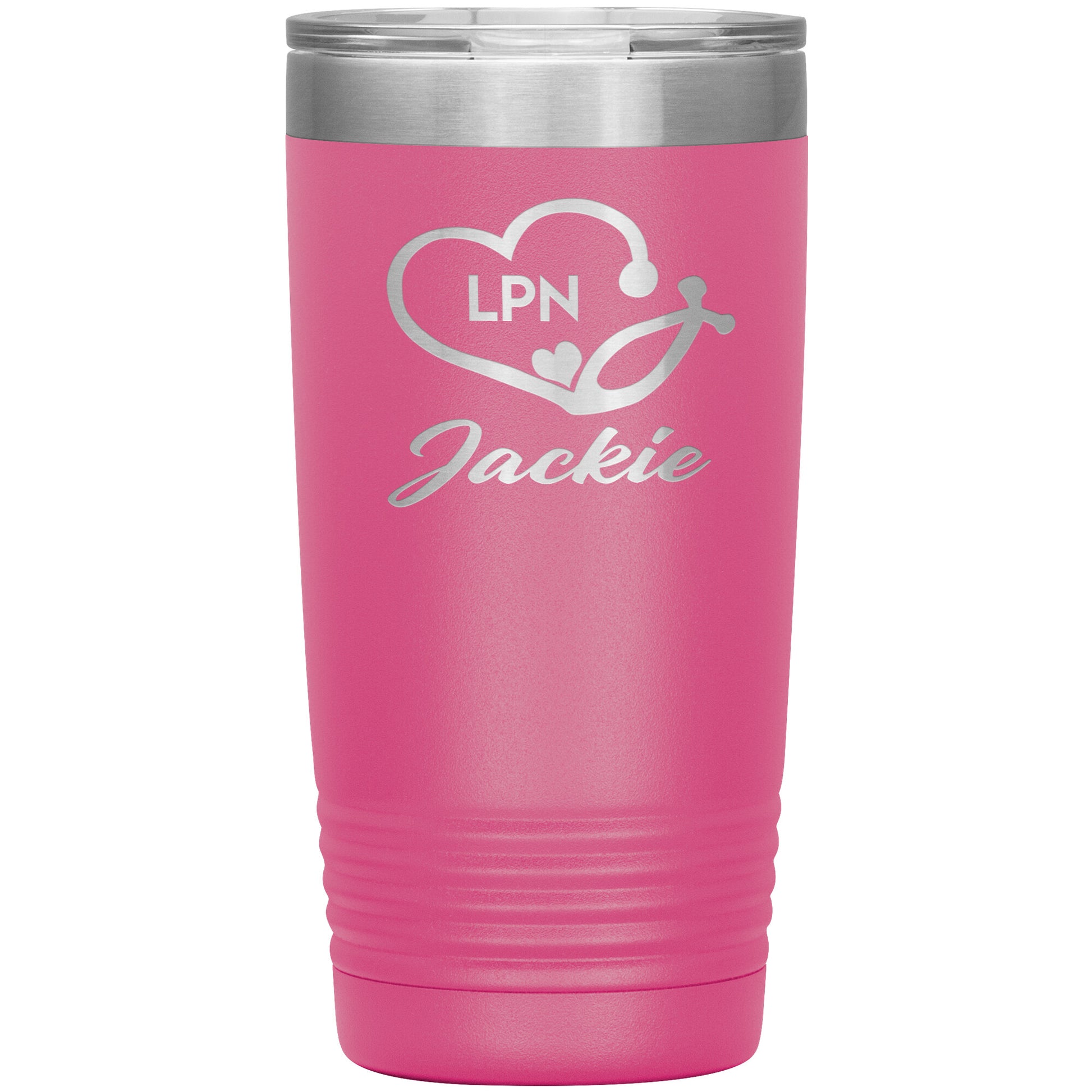 LPN Nurse Name Tumbler