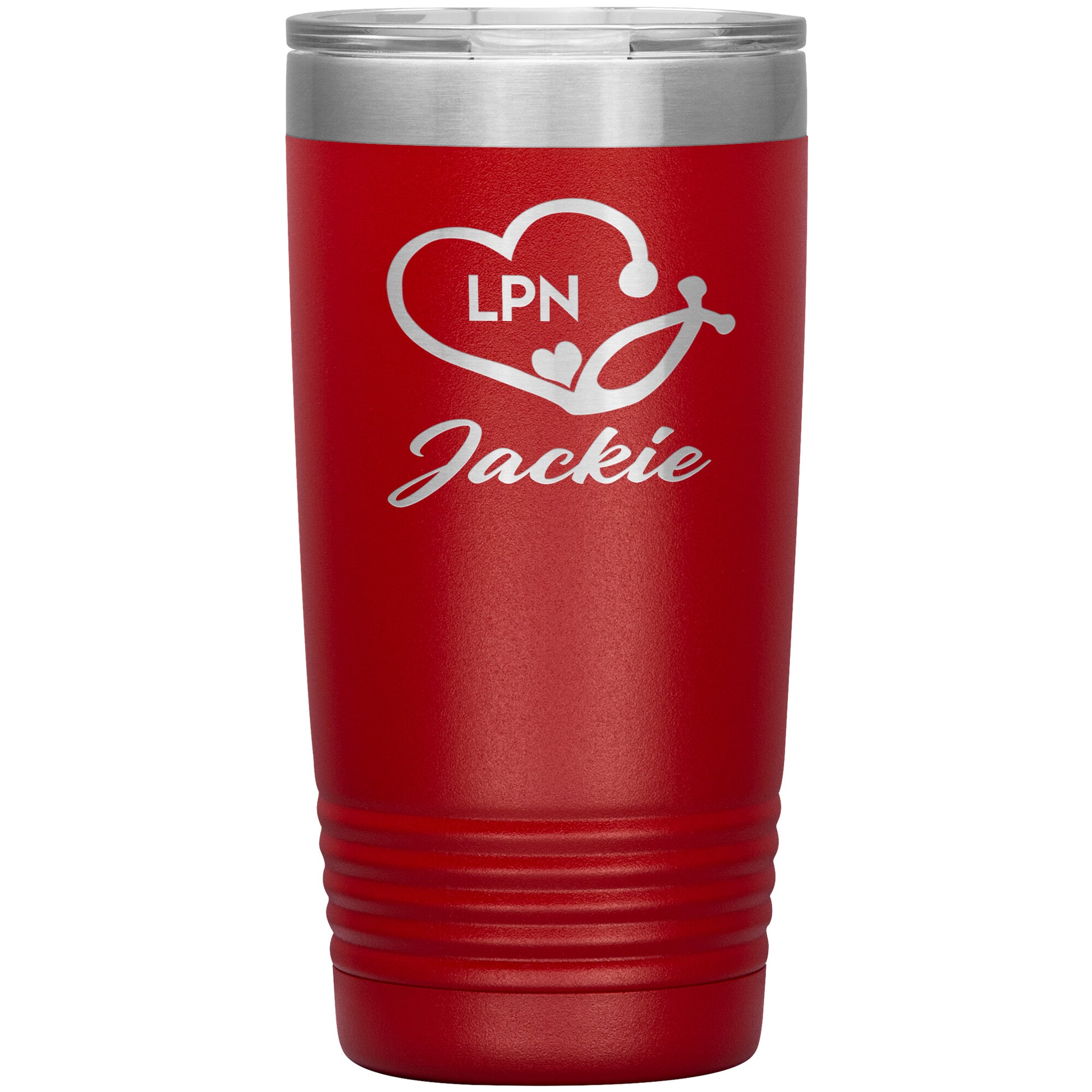 LPN Nurse Name Tumbler
