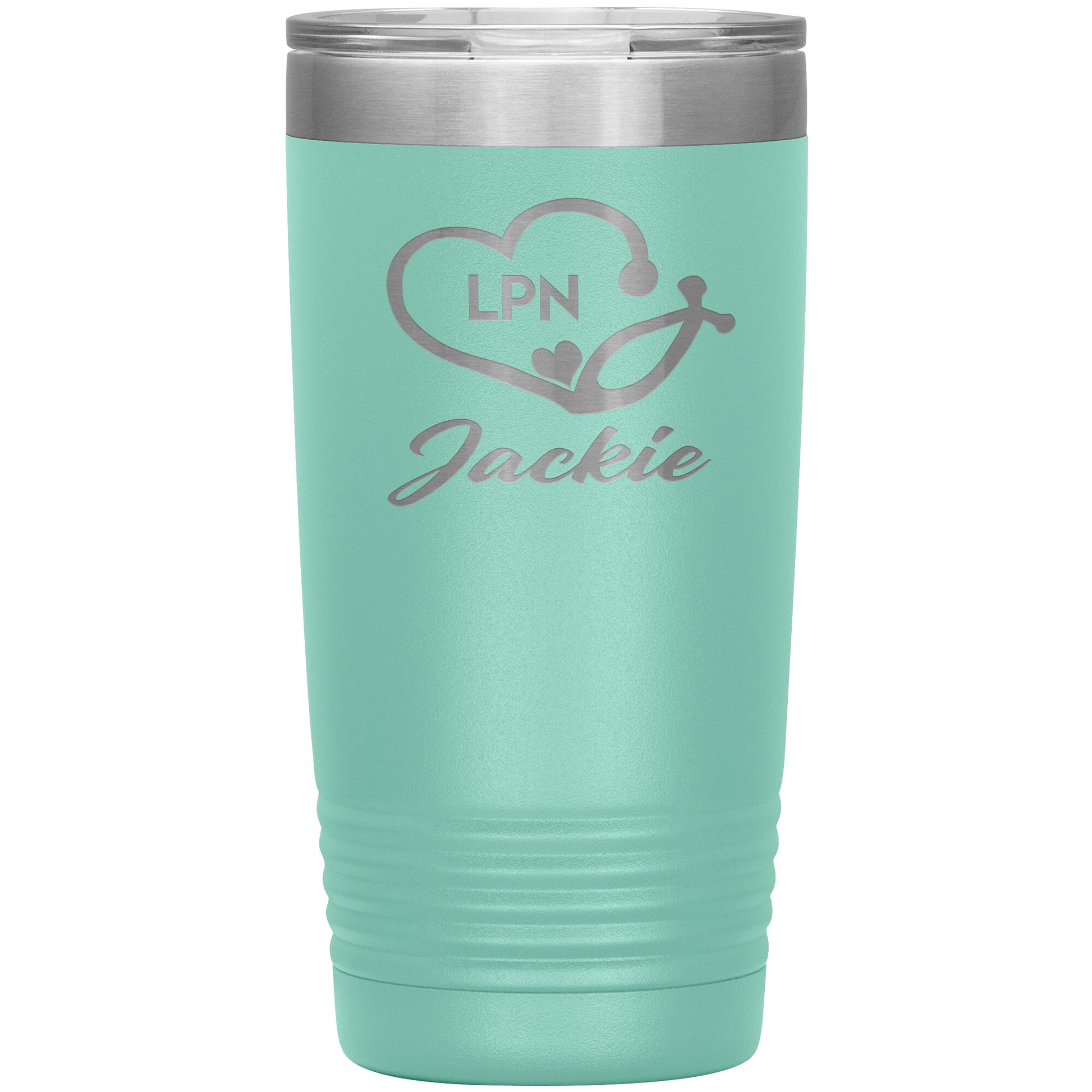 LPN Nurse Name Tumbler