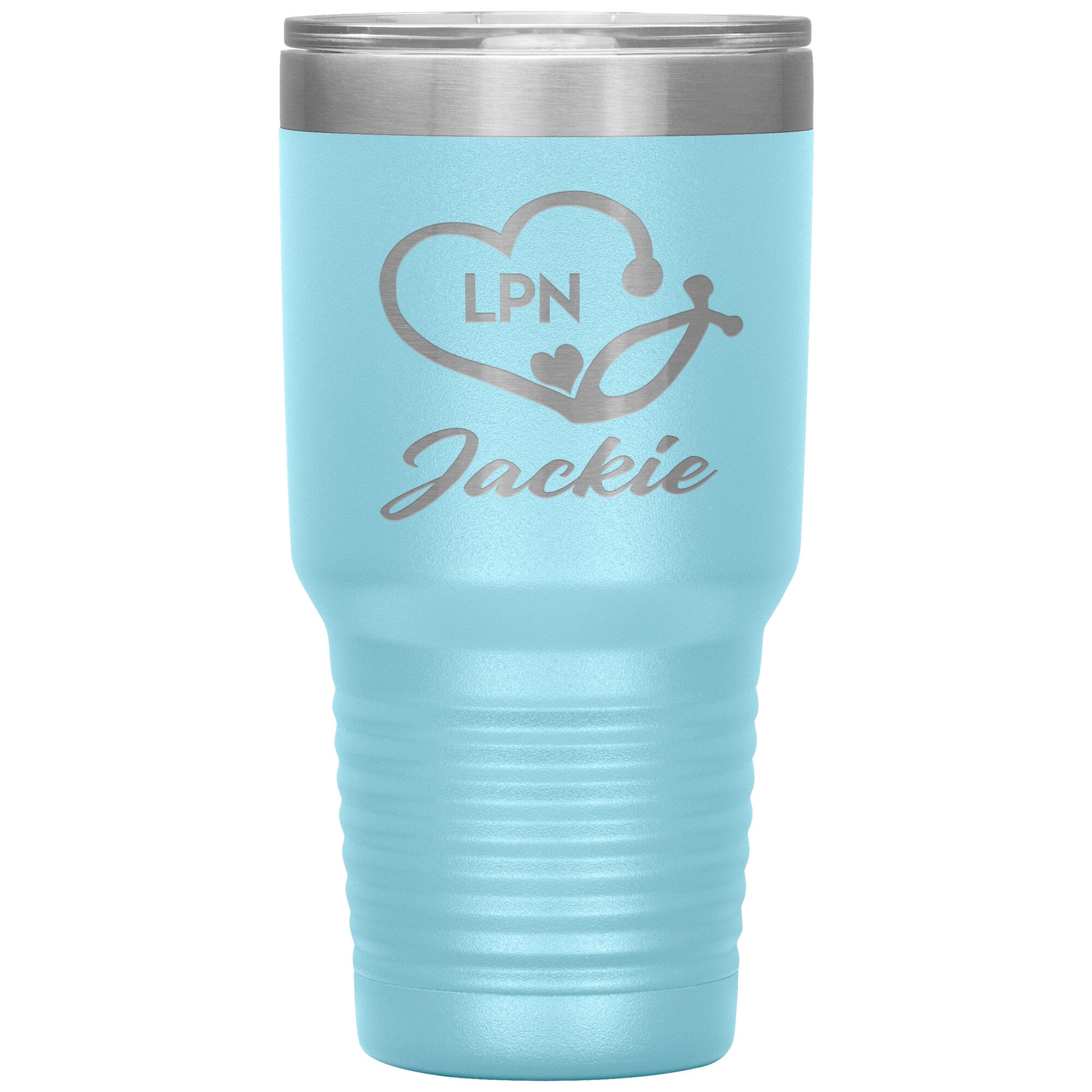 LPN Nurse Name Tumbler