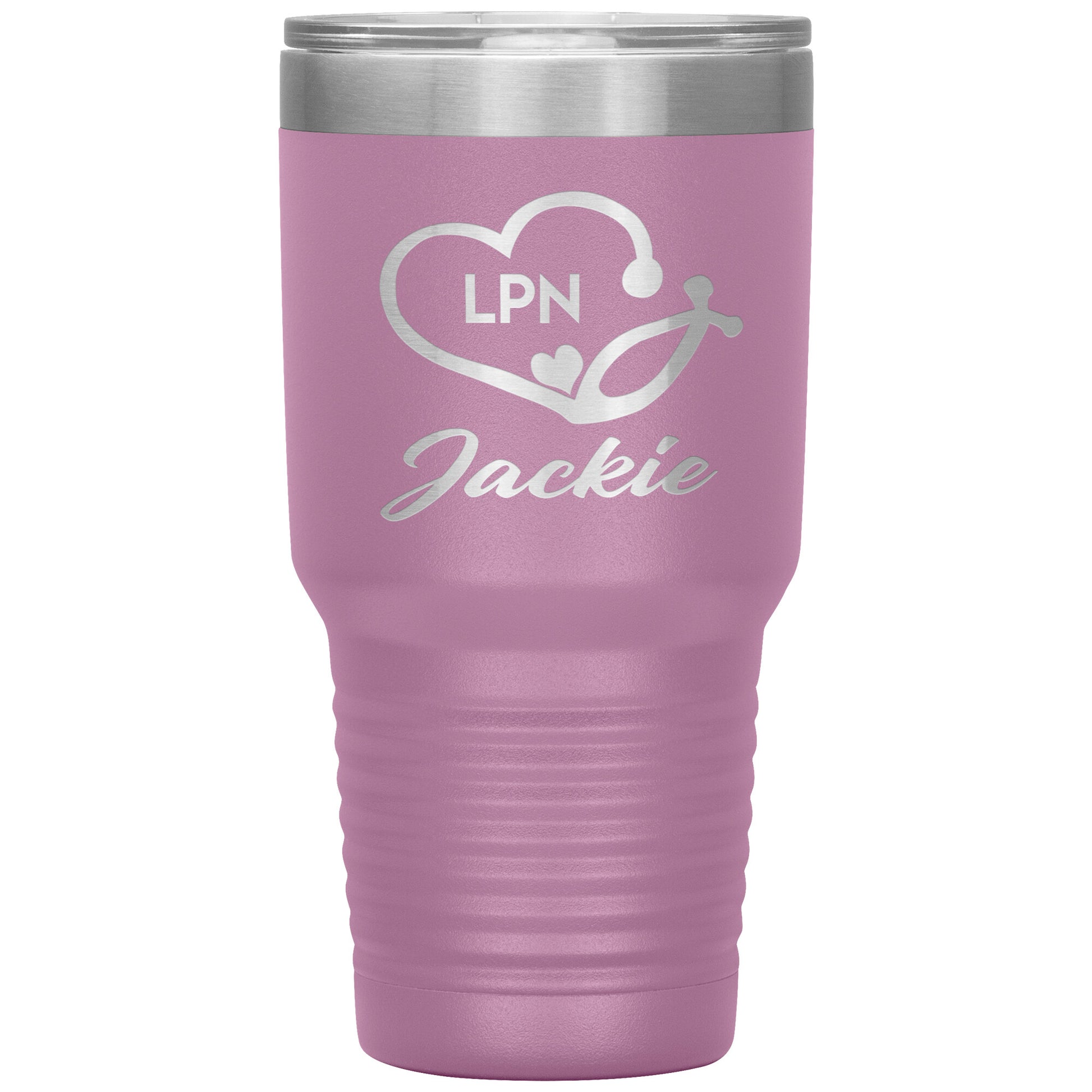 LPN Nurse Name Tumbler