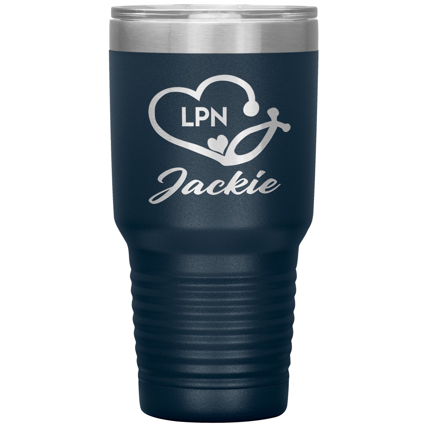 LPN Nurse Name Tumbler