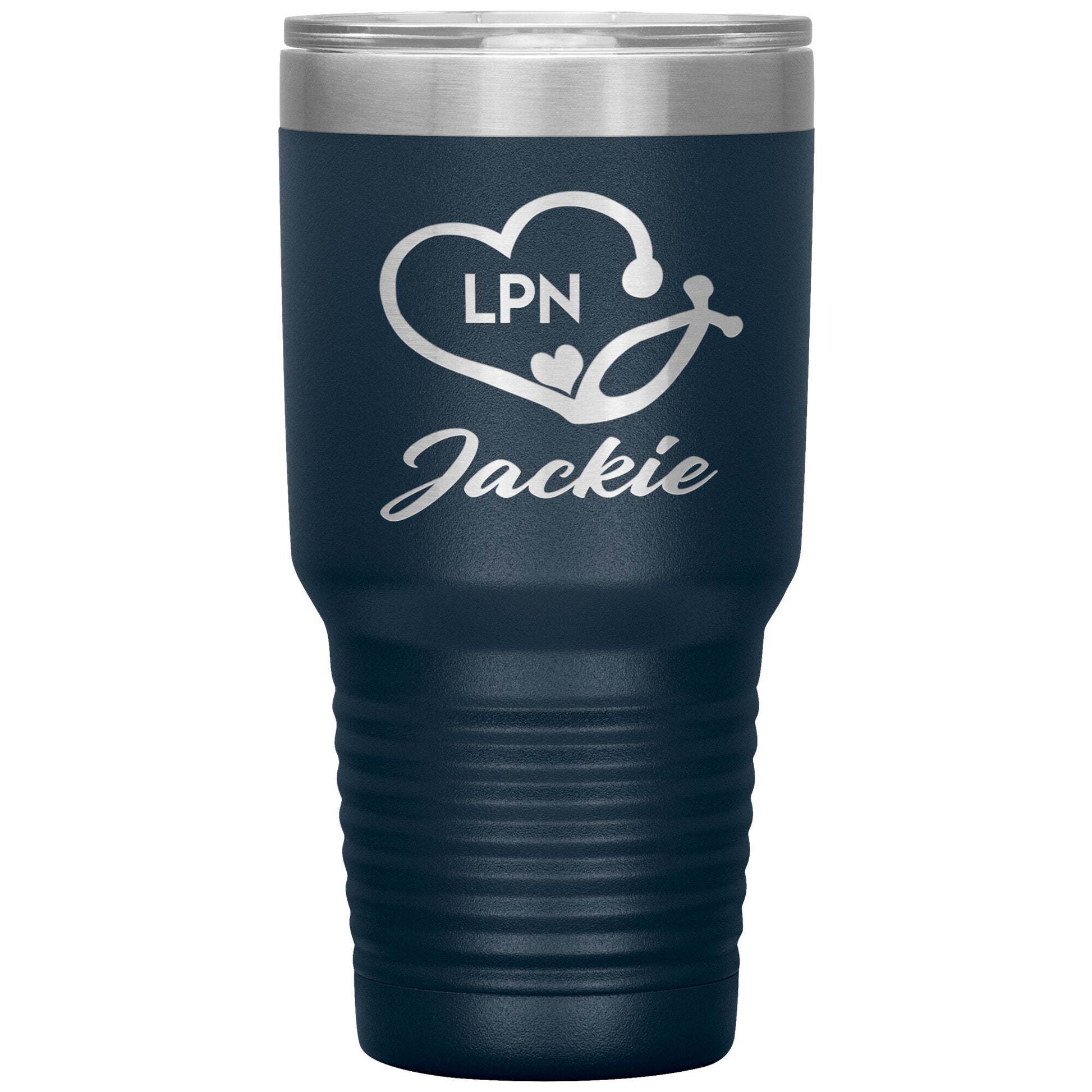 LPN Nurse Name Tumbler