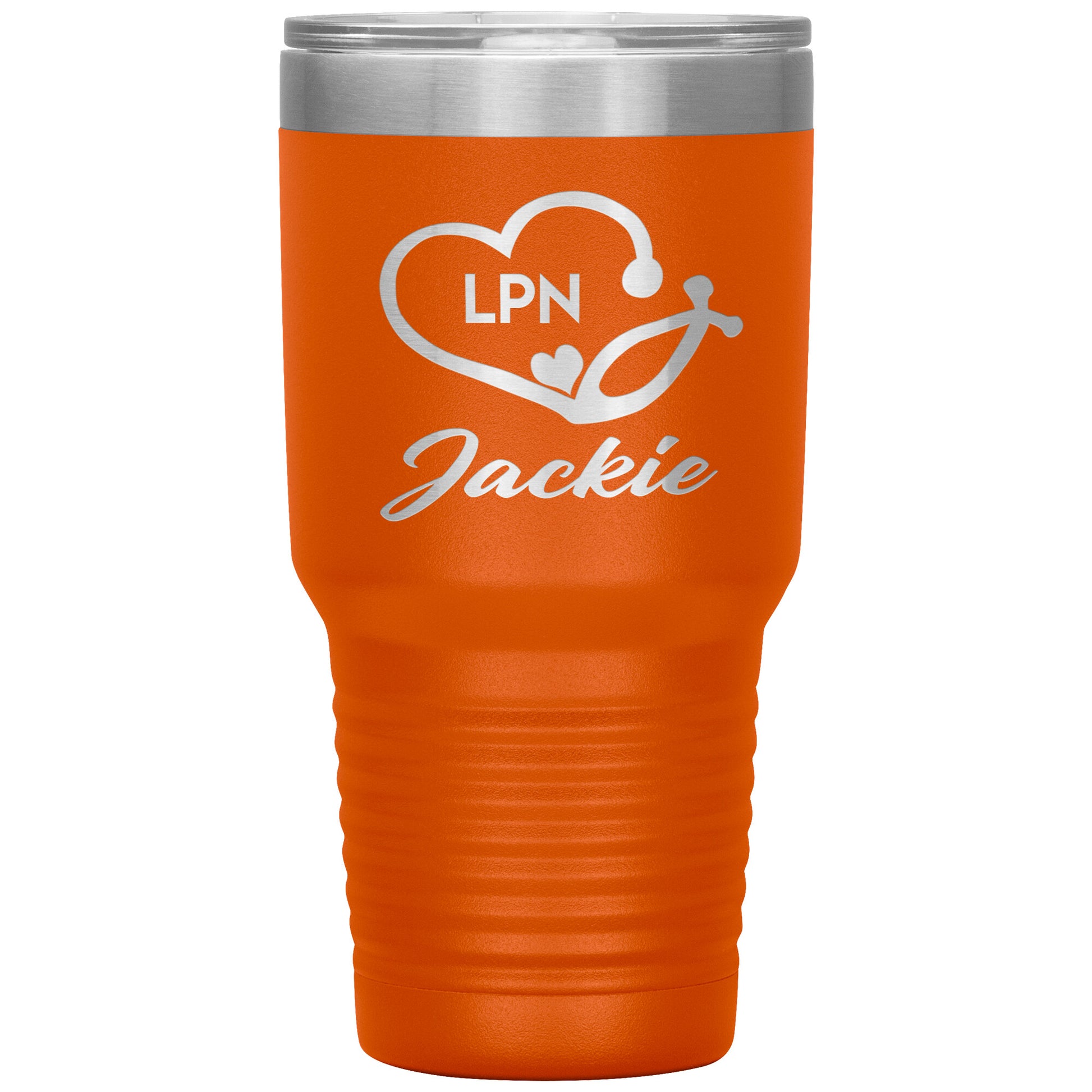 LPN Nurse Name Tumbler