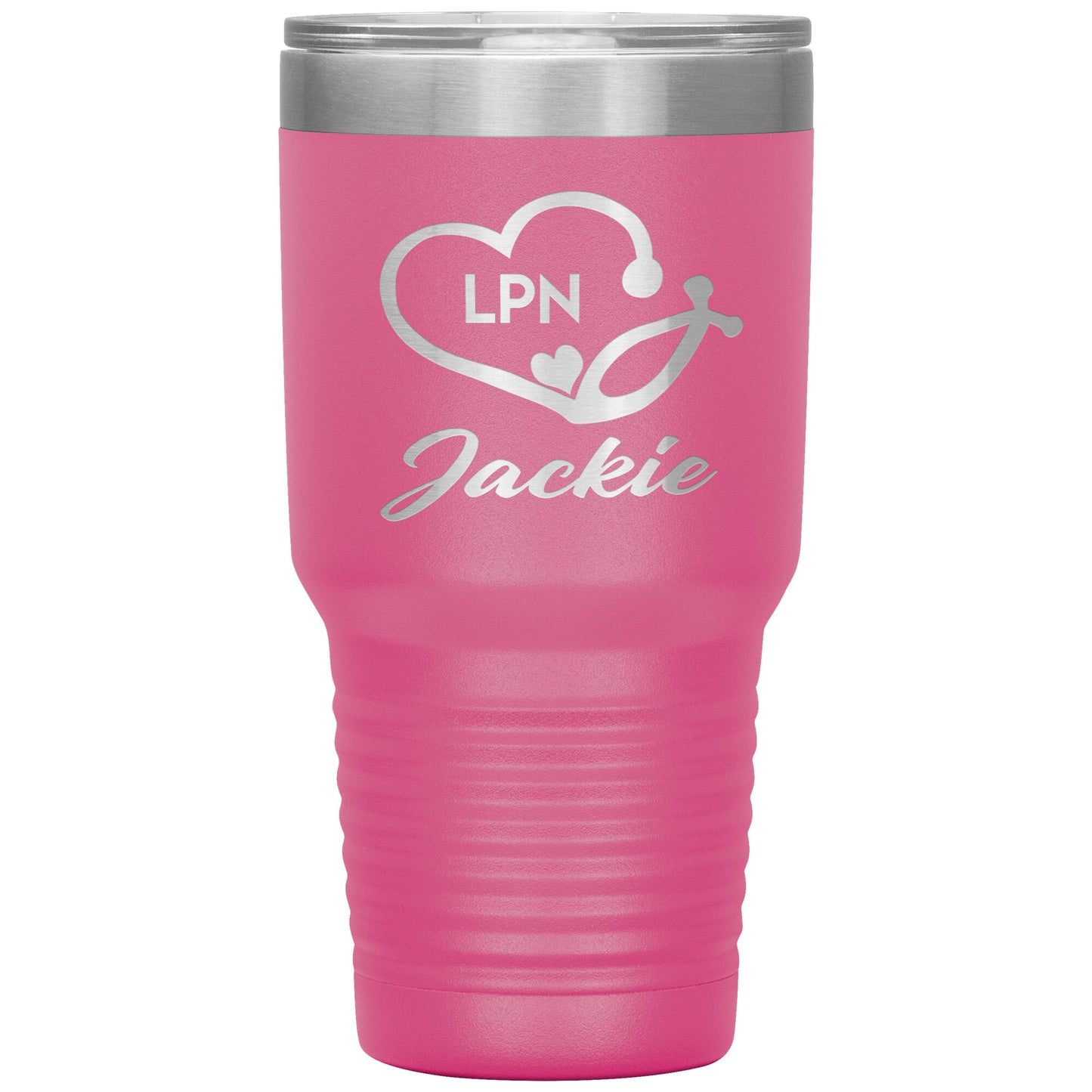 LPN Nurse Name Tumbler