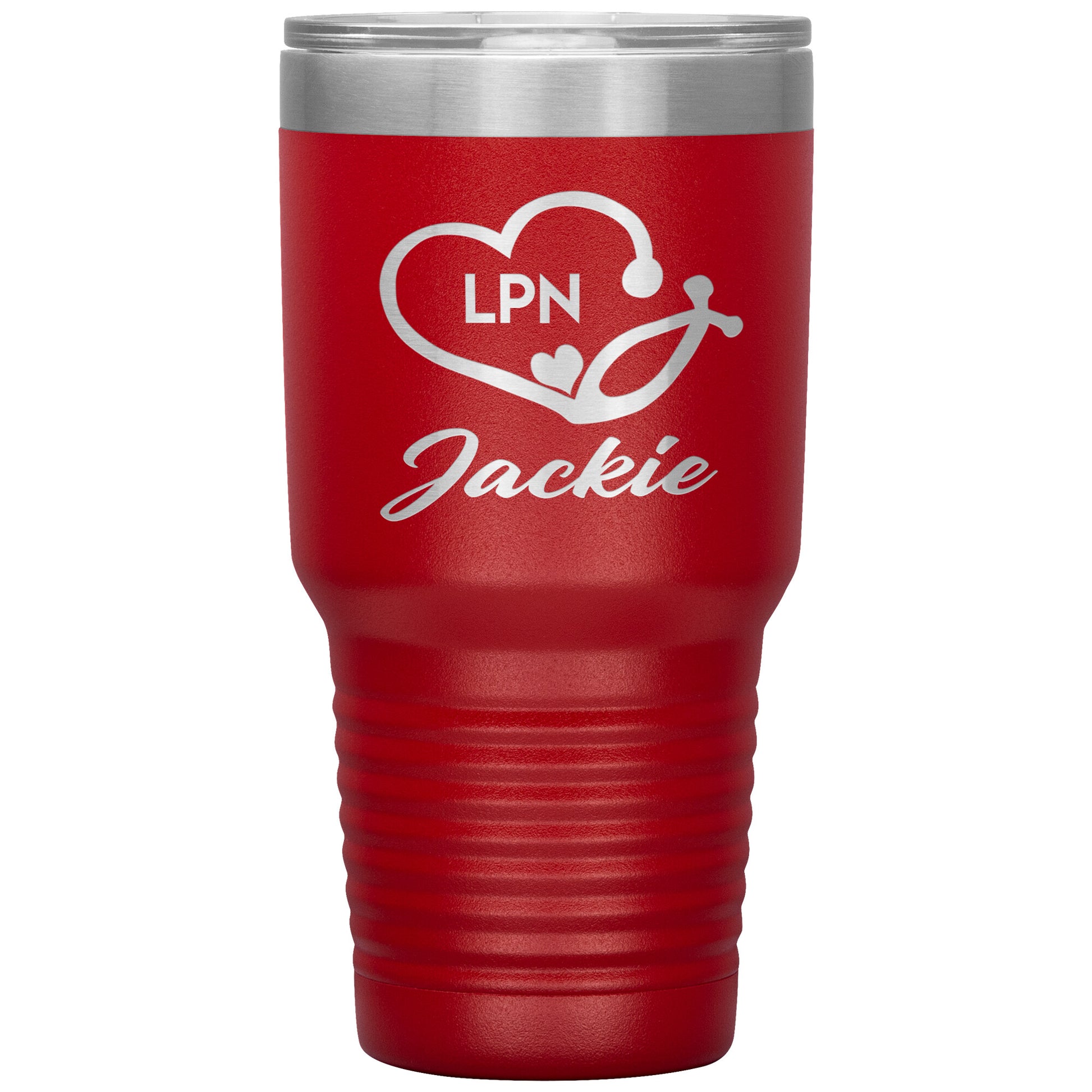 LPN Nurse Name Tumbler
