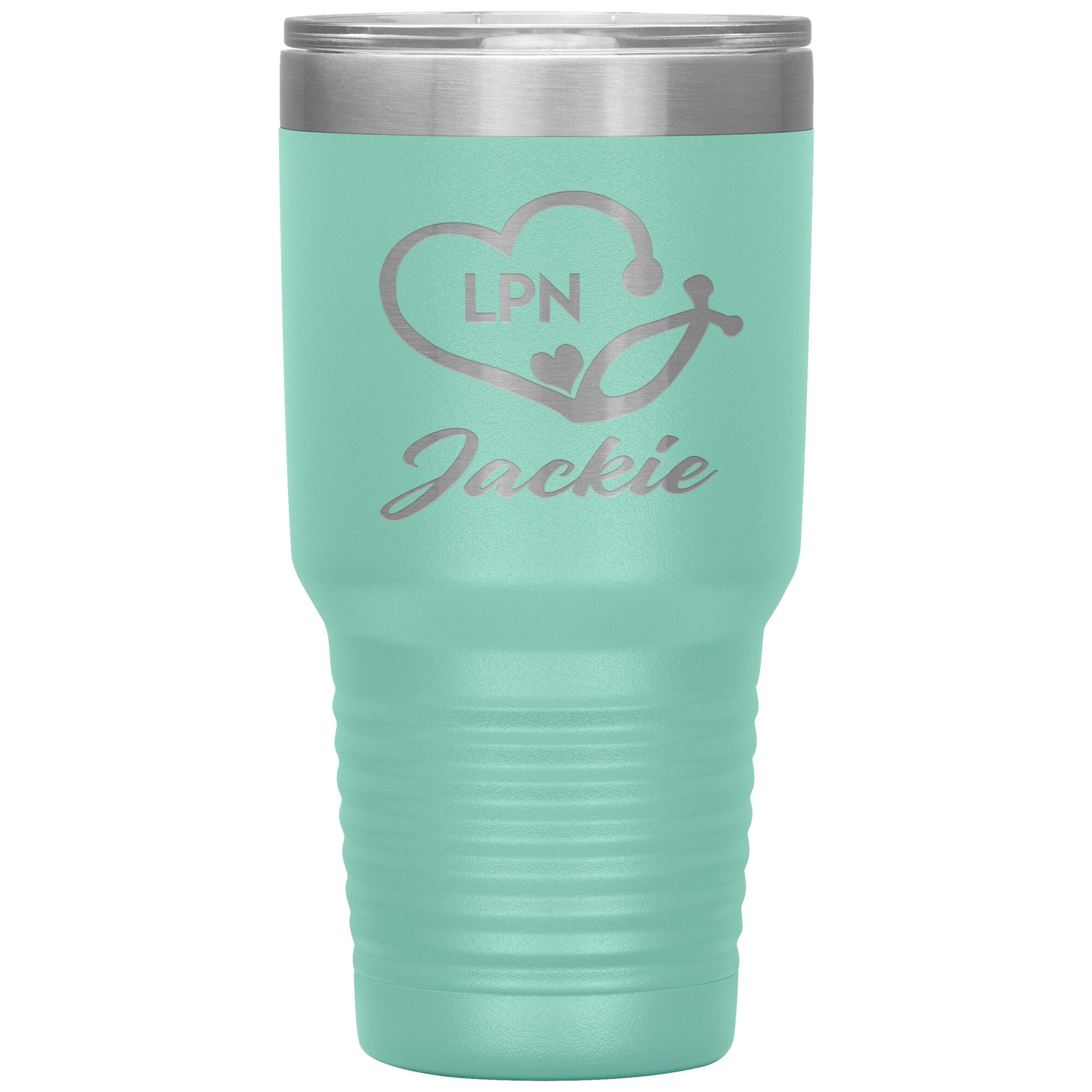 LPN Nurse Name Tumbler