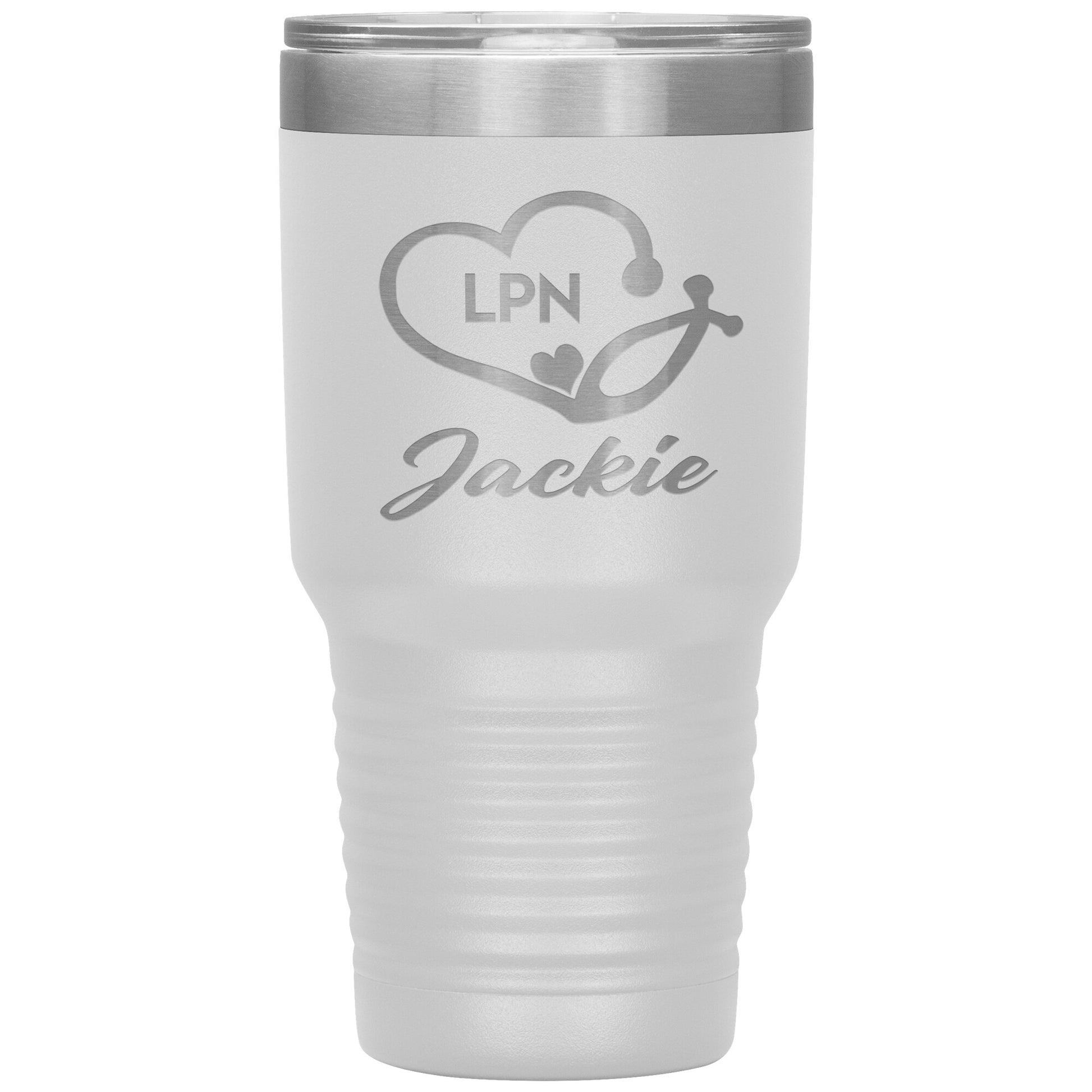 LPN Nurse Name Tumbler