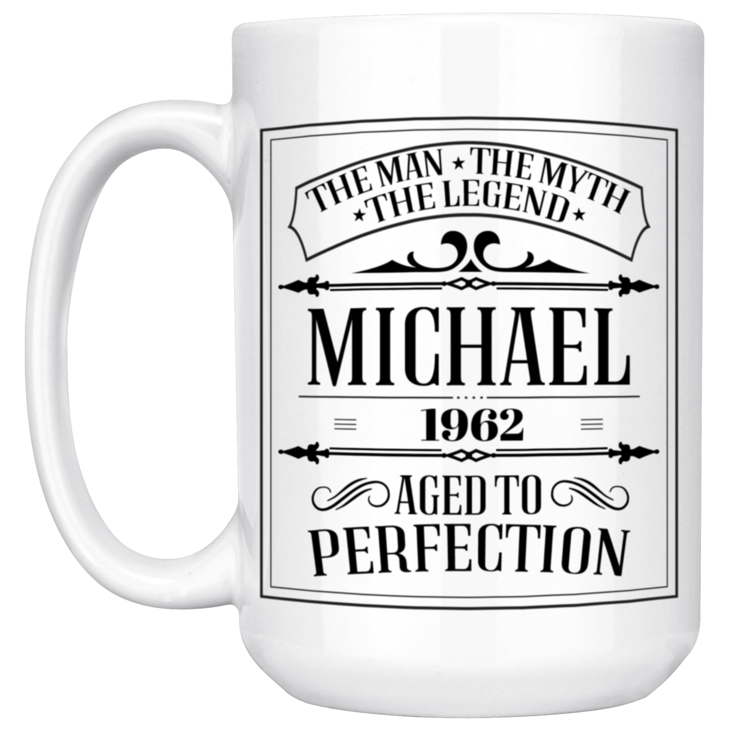 Man Myth Legend 1962 60th Birthday Mug