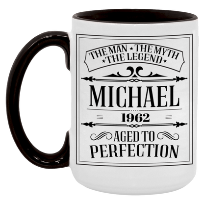 Man Myth Legend 1962 60th Birthday Mug