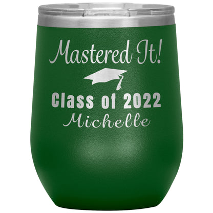 Mastered It 2022 Graduation Tumbler