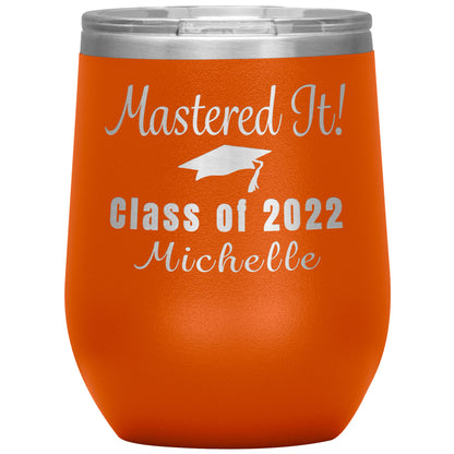 Mastered It 2022 Graduation Tumbler