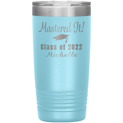 Mastered It 2022 Graduation Tumbler