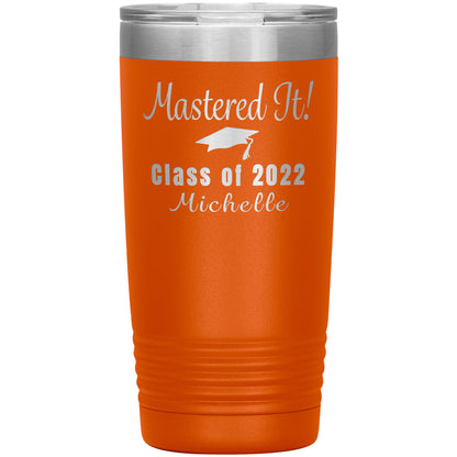 Mastered It 2022 Graduation Tumbler