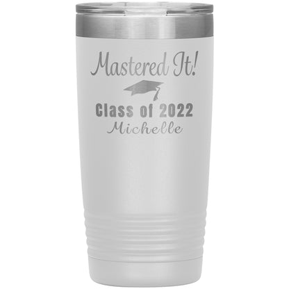 Mastered It 2022 Graduation Tumbler