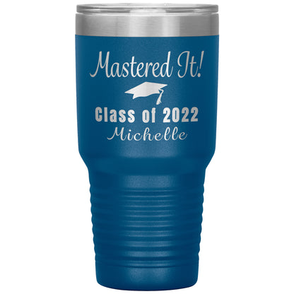 Mastered It 2022 Graduation Tumbler