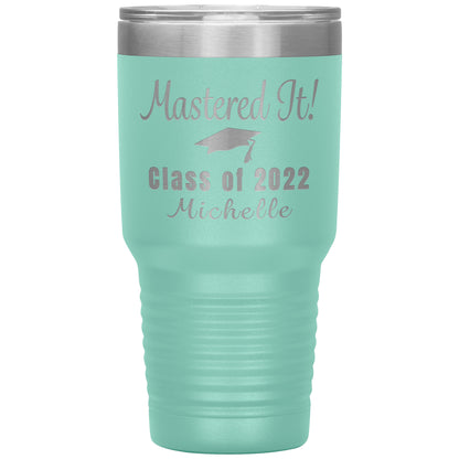 Mastered It 2022 Graduation Tumbler