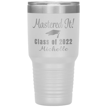Mastered It 2022 Graduation Tumbler