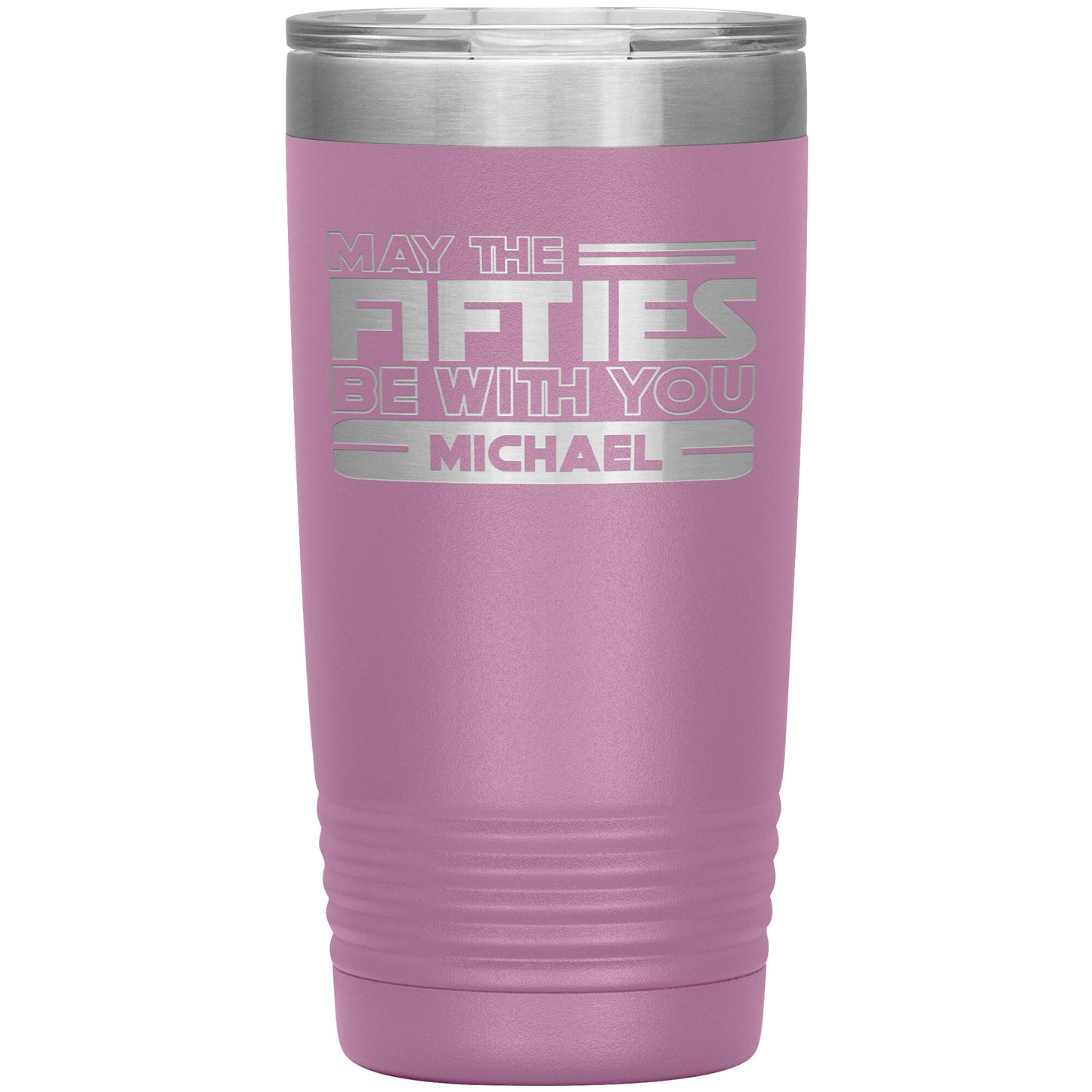 May the Fifties Be With You Name Tumbler