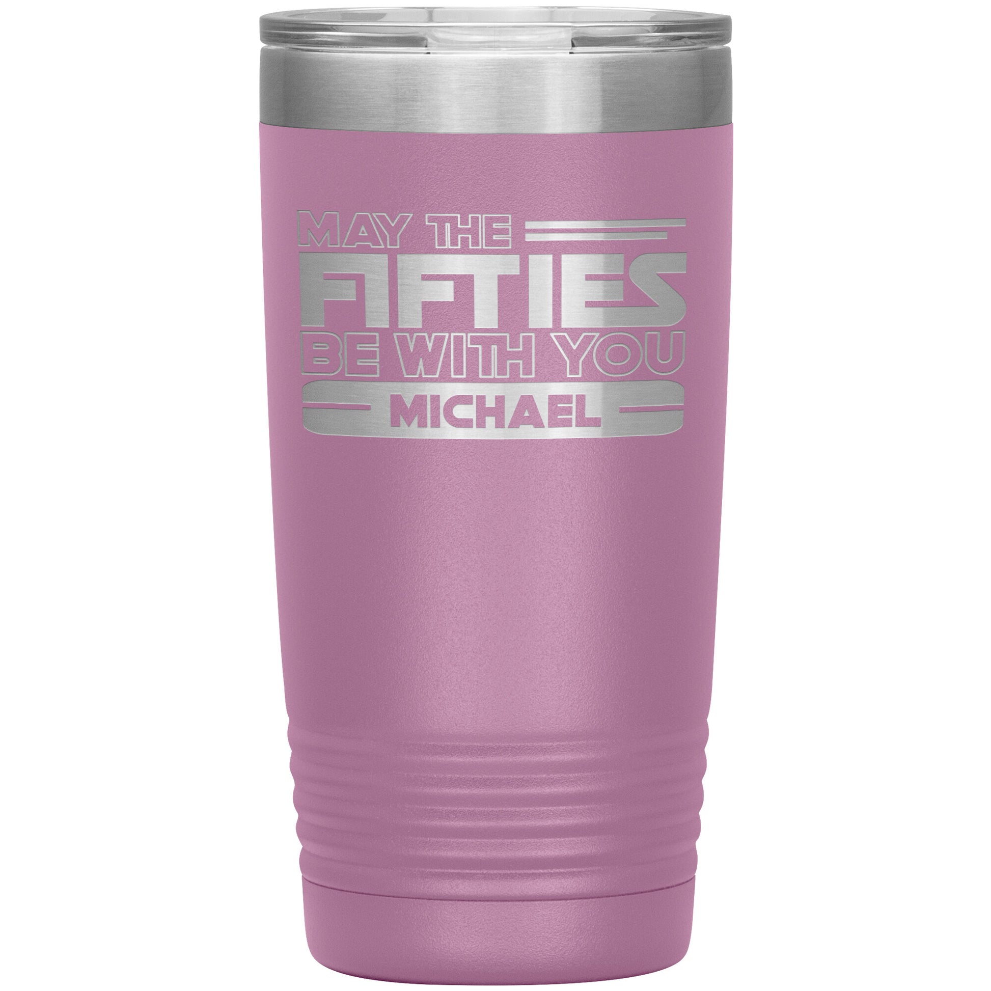May the Fifties Be With You Name Tumbler