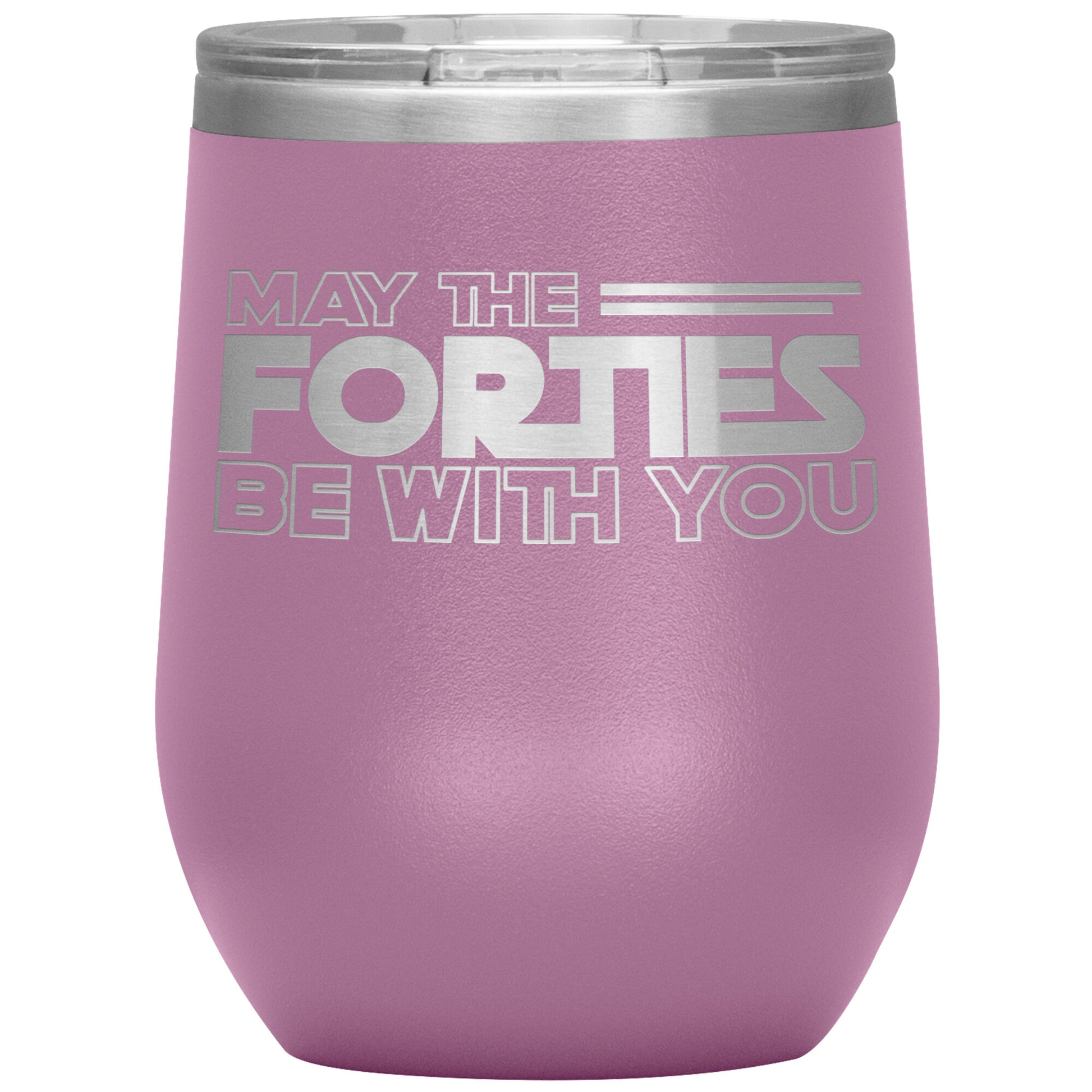 May the Forties Be With You Tumbler