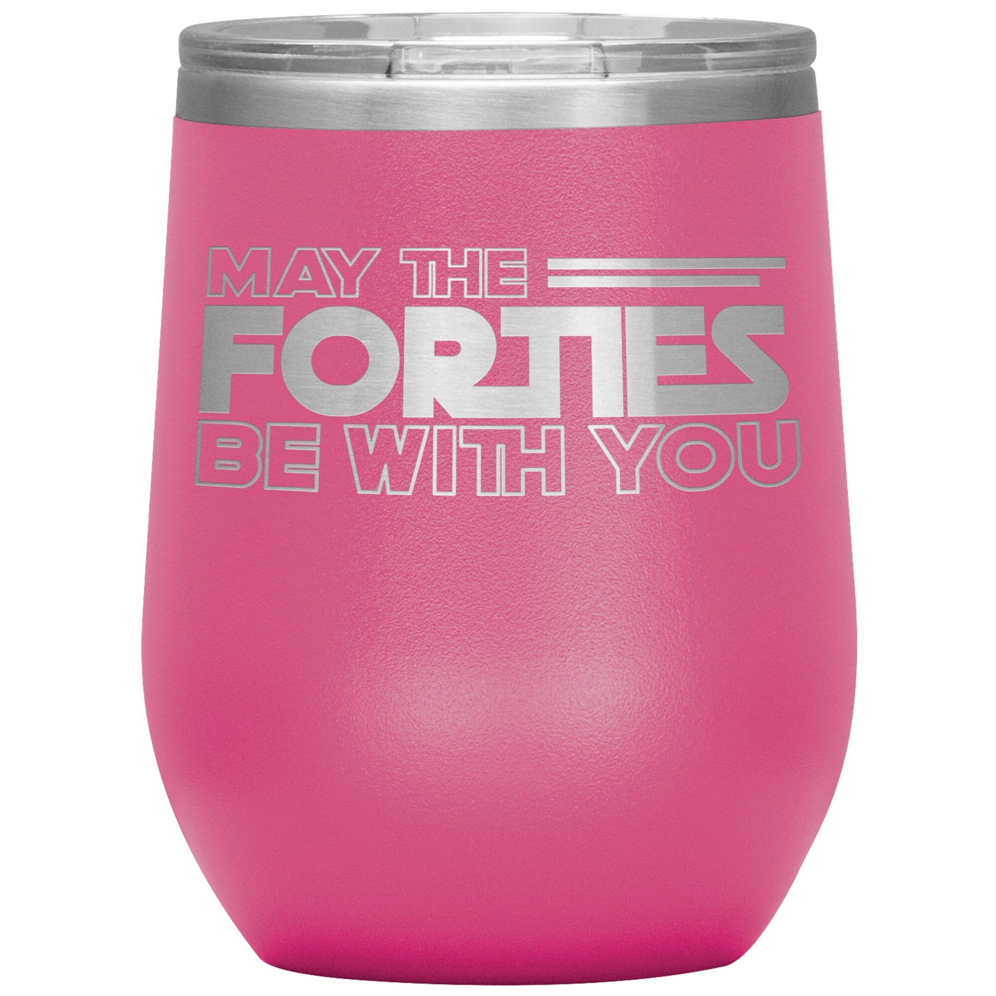 May the Forties Be With You Tumbler