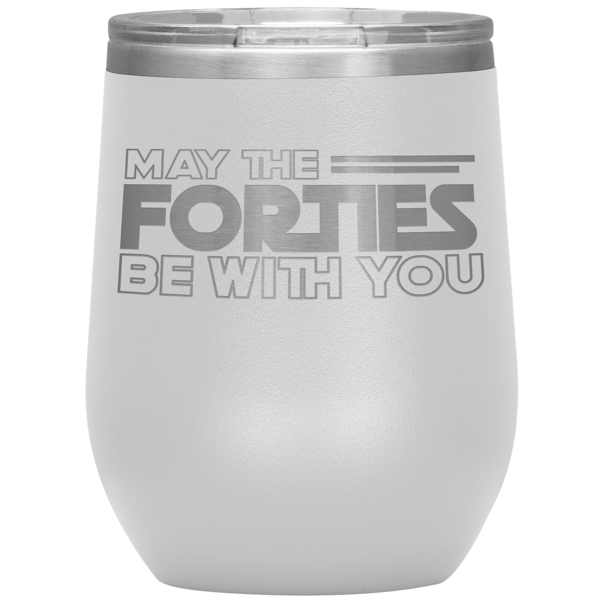 May the Forties Be With You Tumbler