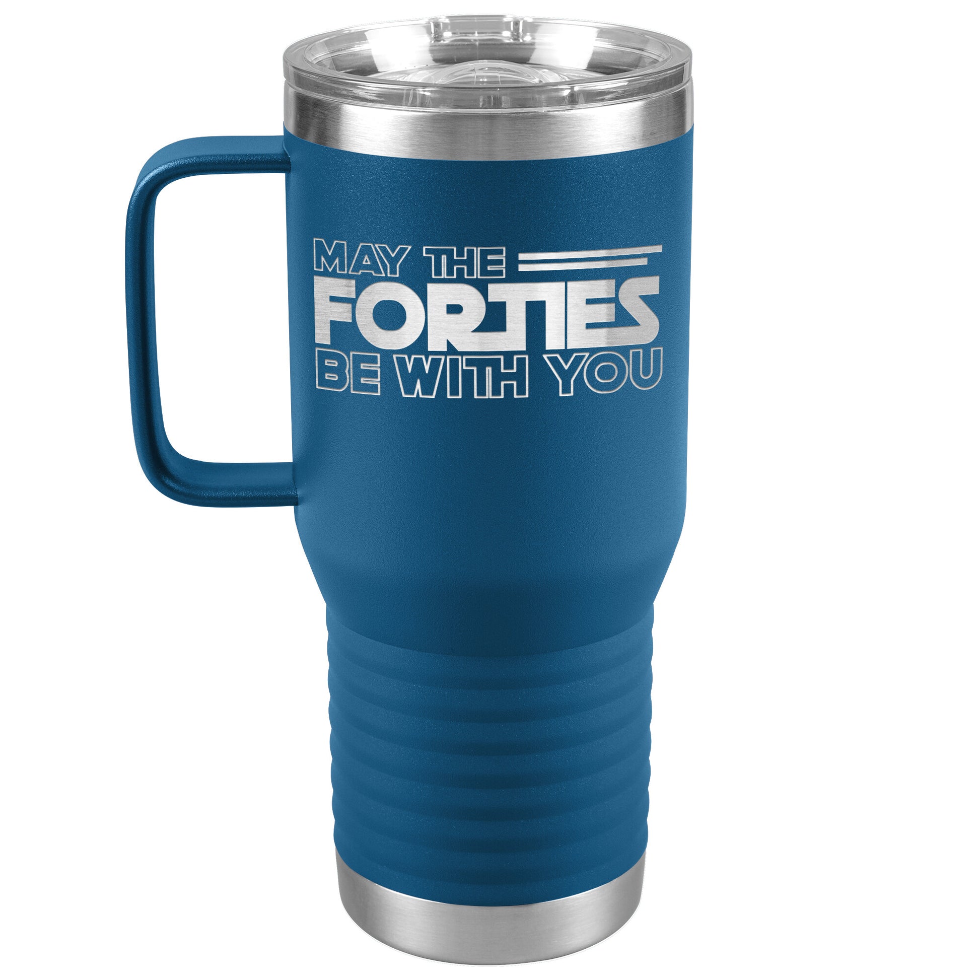 May the Forties Be With You Tumbler