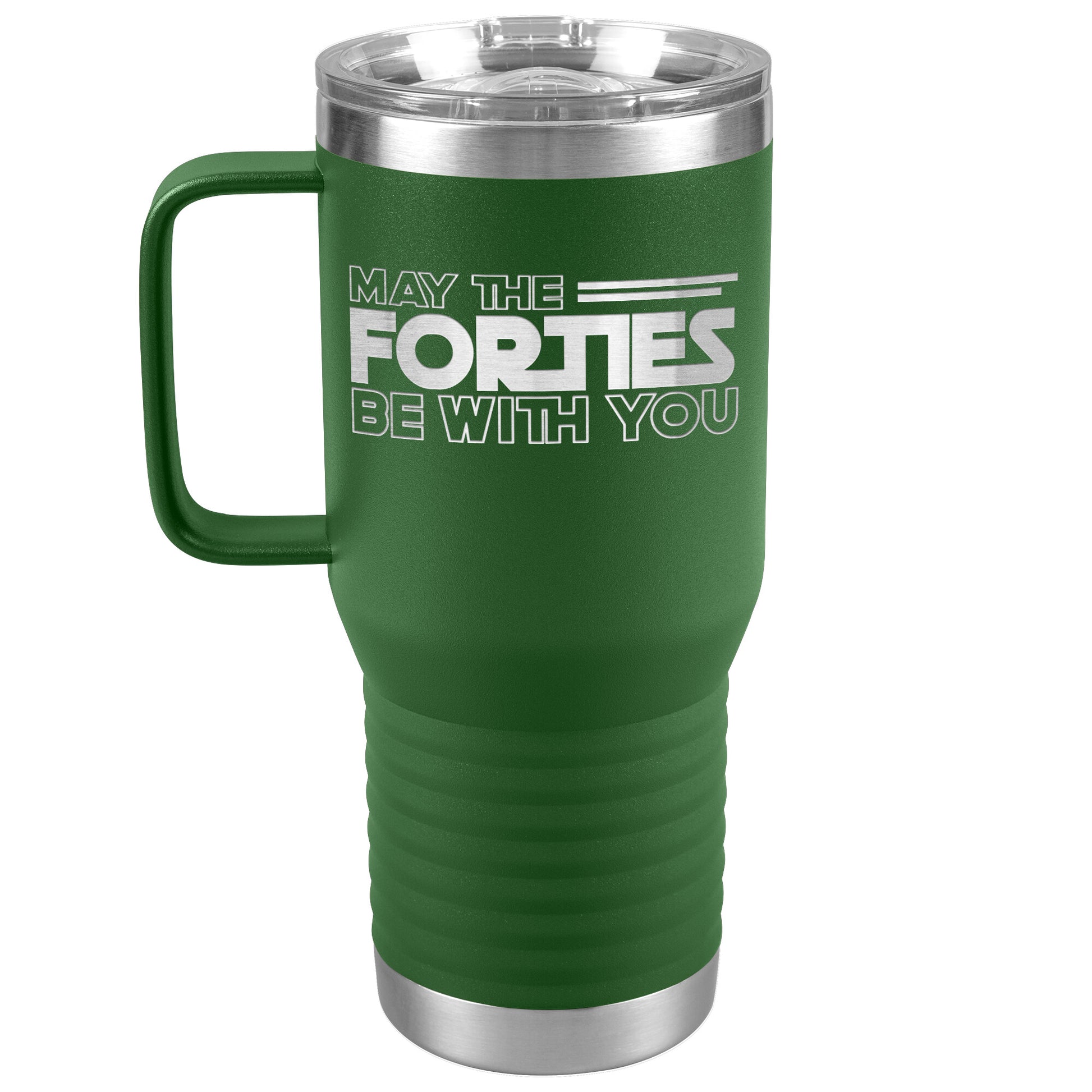 May the Forties Be With You Tumbler