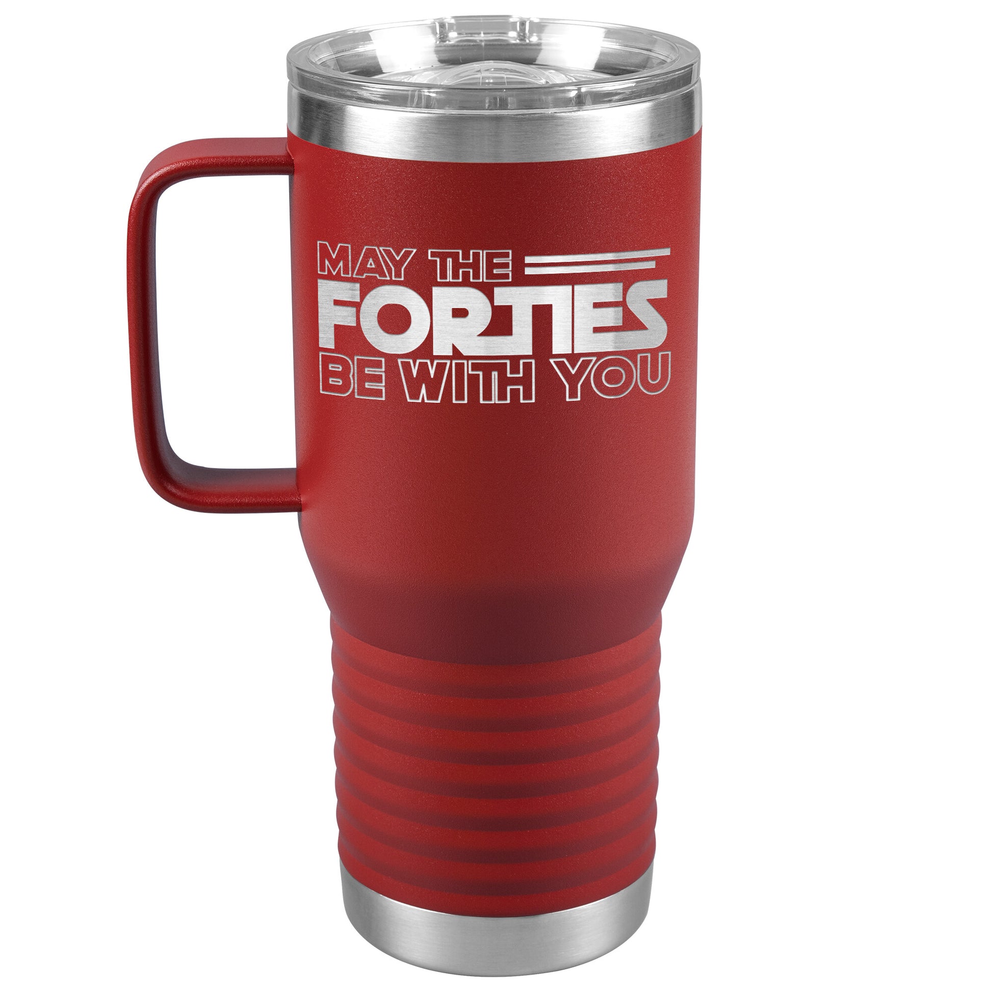 May the Forties Be With You Tumbler