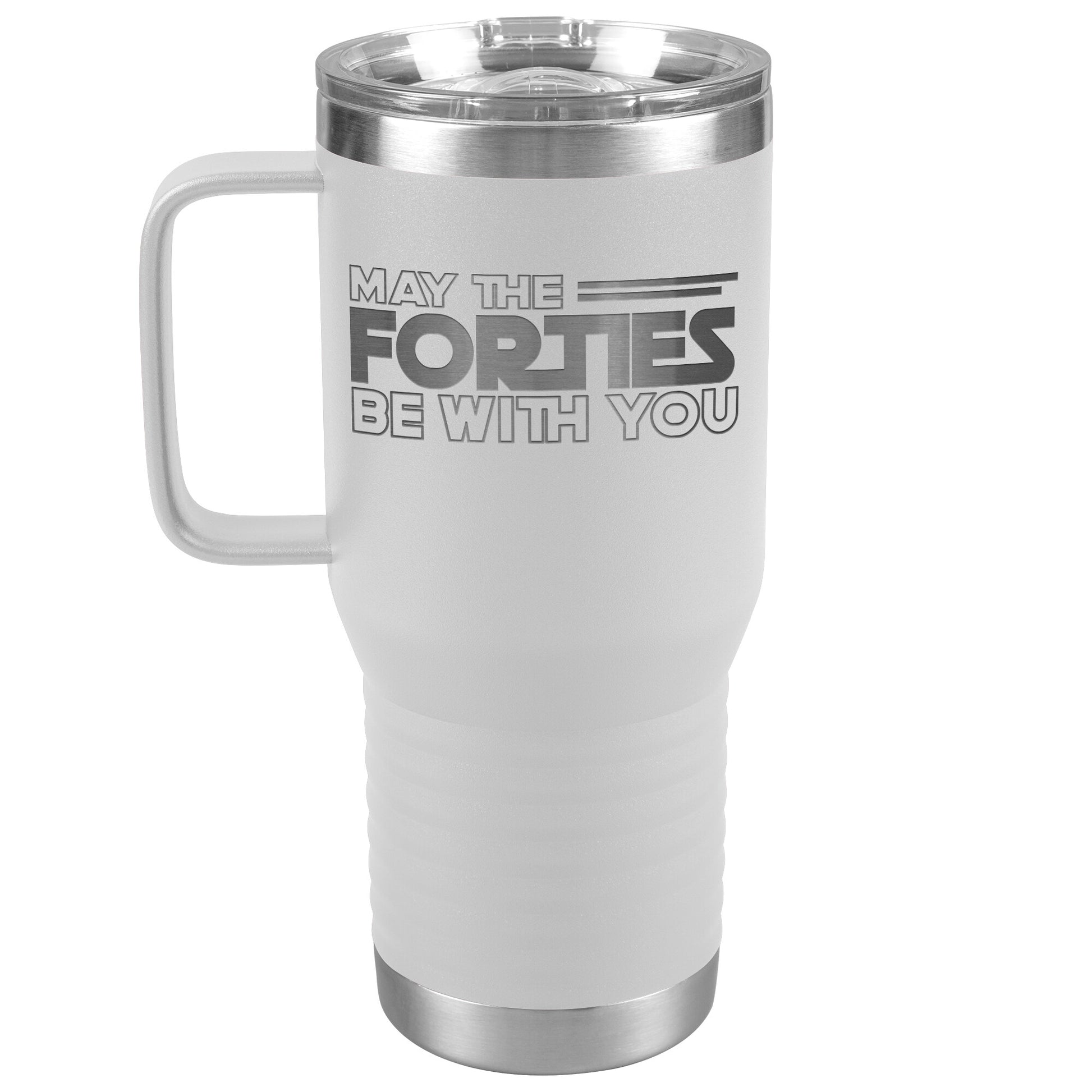 May the Forties Be With You Tumbler