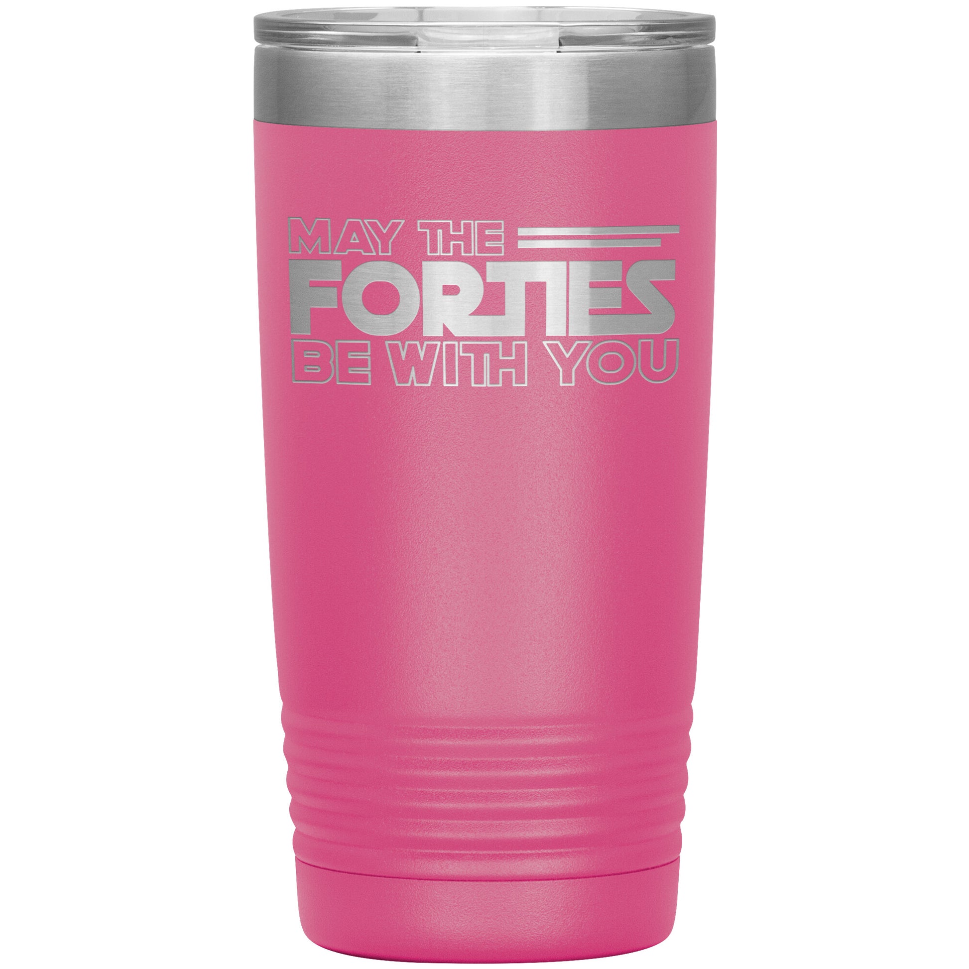 May the Forties Be With You Tumbler