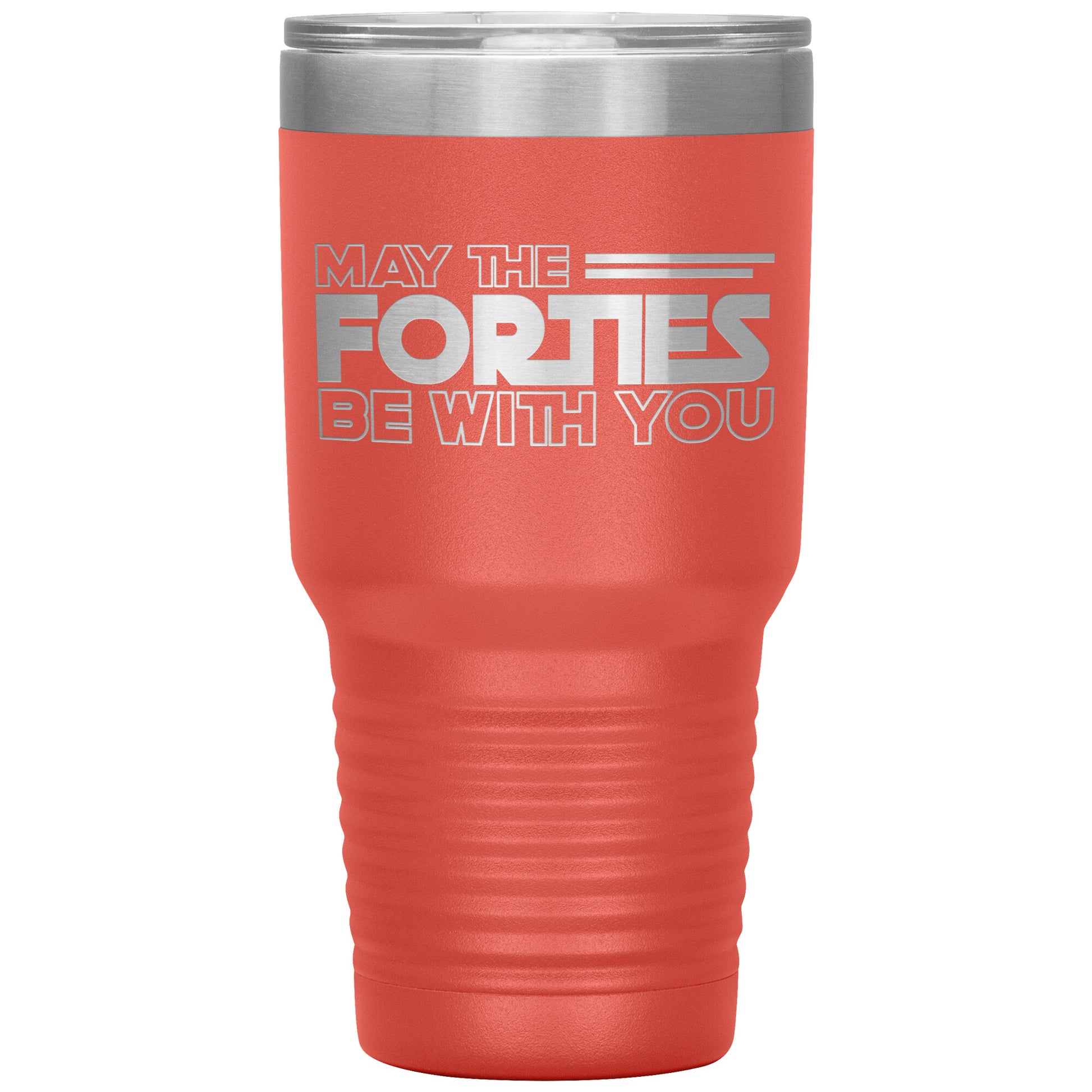 May the Forties Be With You Tumbler