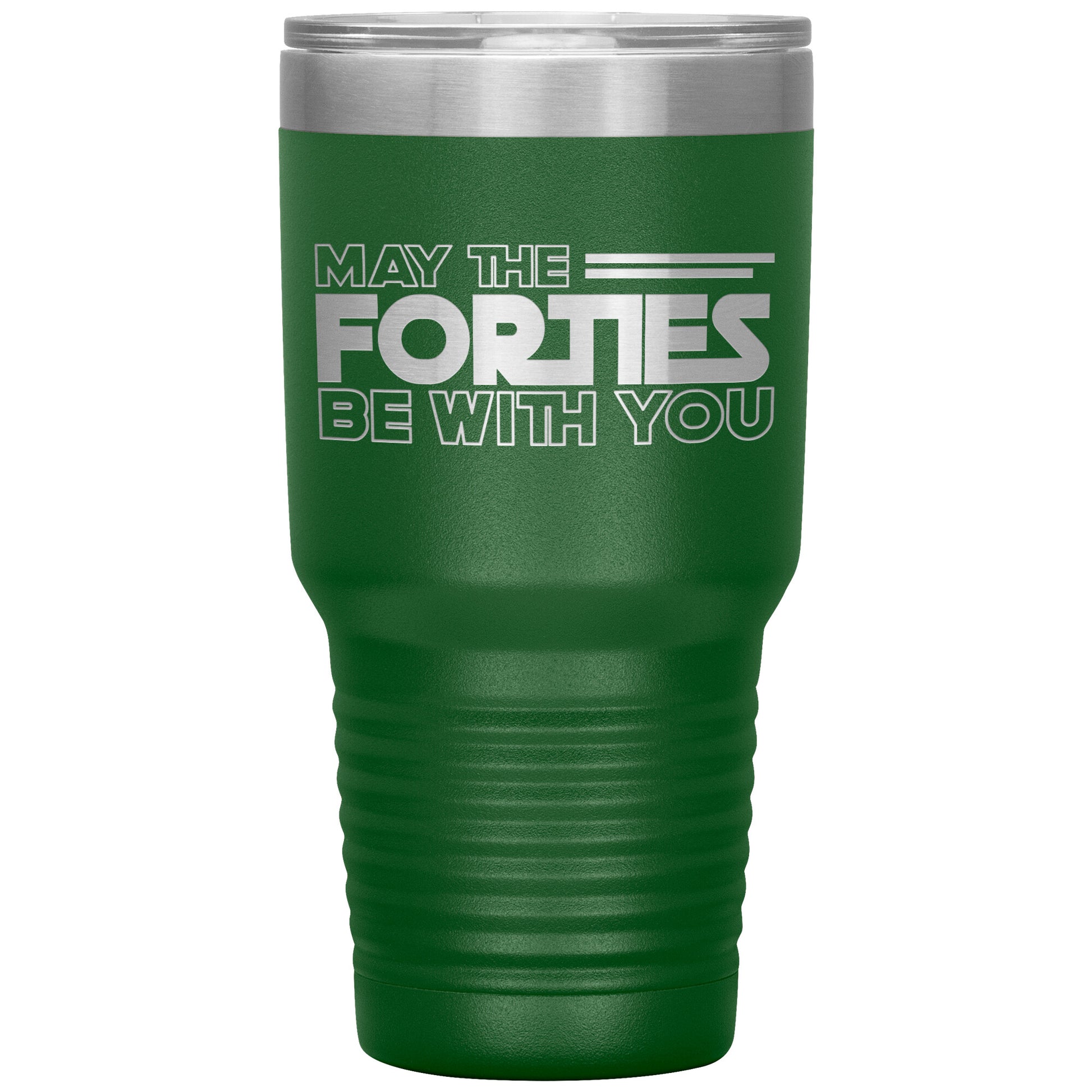 May the Forties Be With You Tumbler