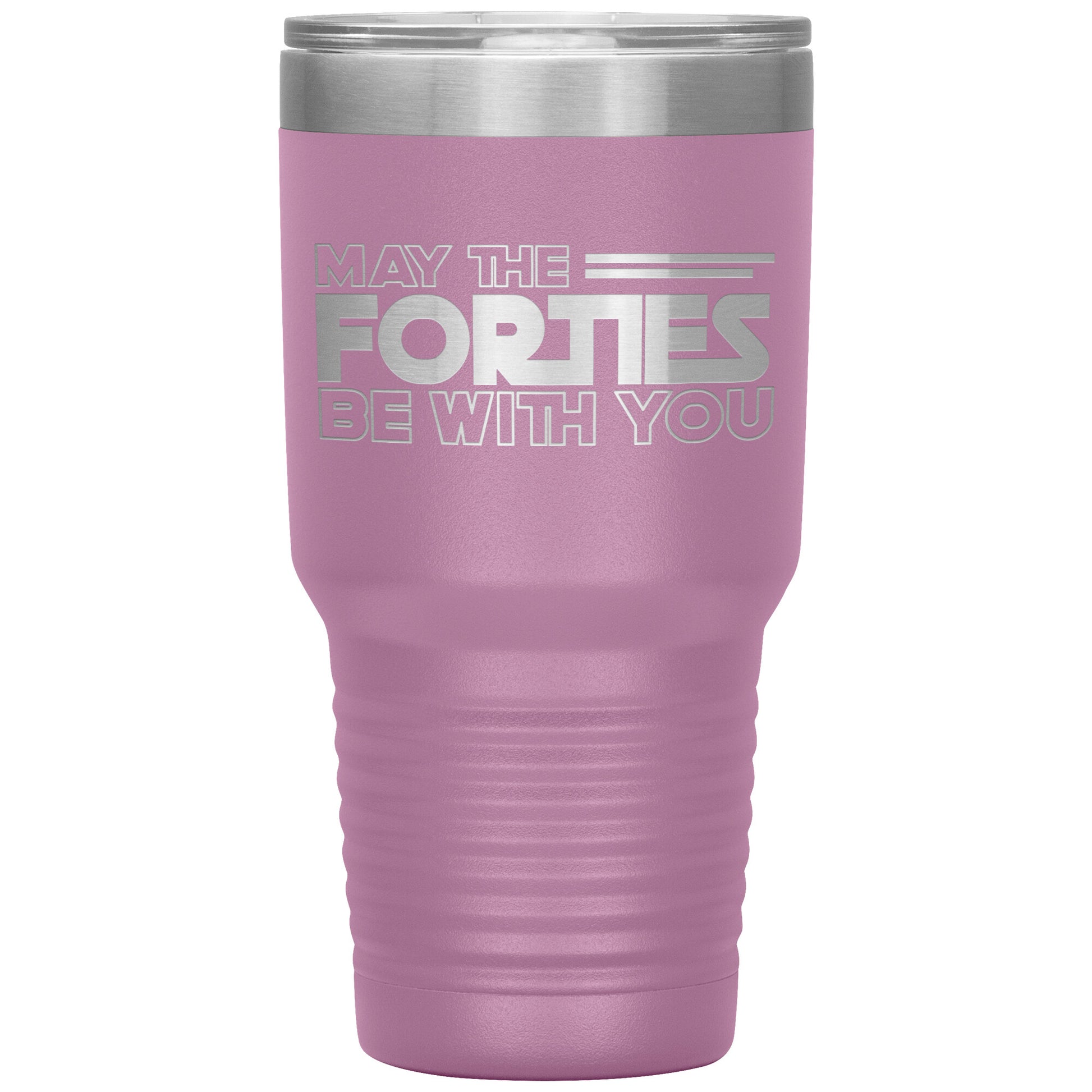 May the Forties Be With You Tumbler