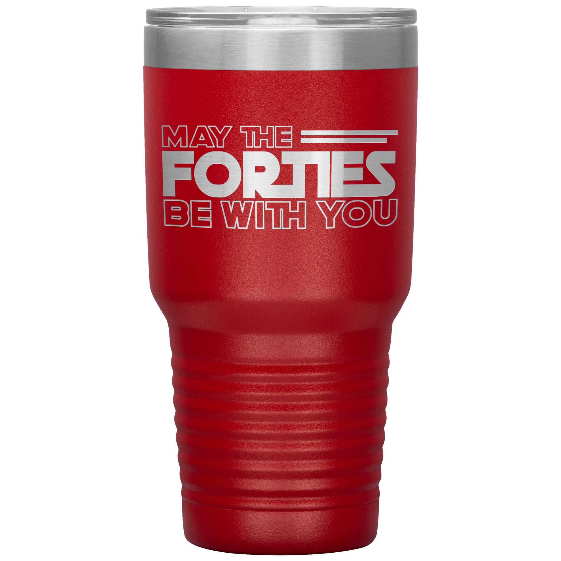 May the Forties Be With You Tumbler