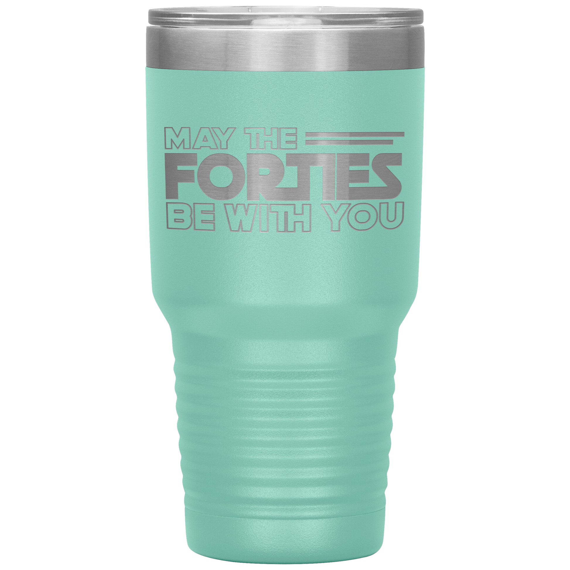 May the Forties Be With You Tumbler