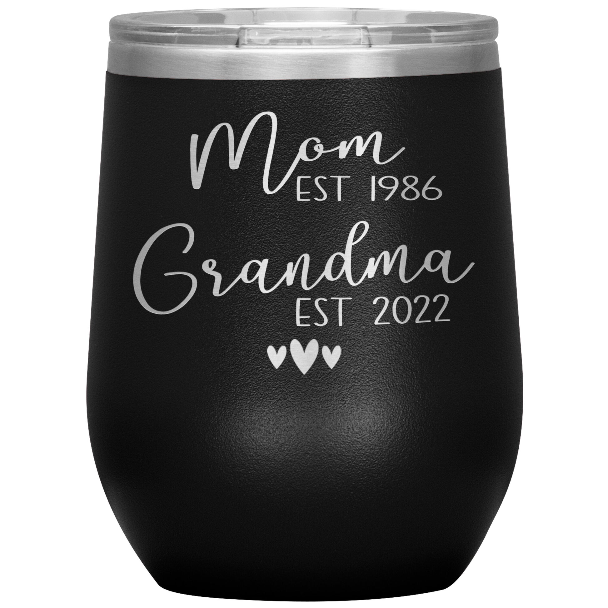 Mom to Grandma Est 2022 Tumbler